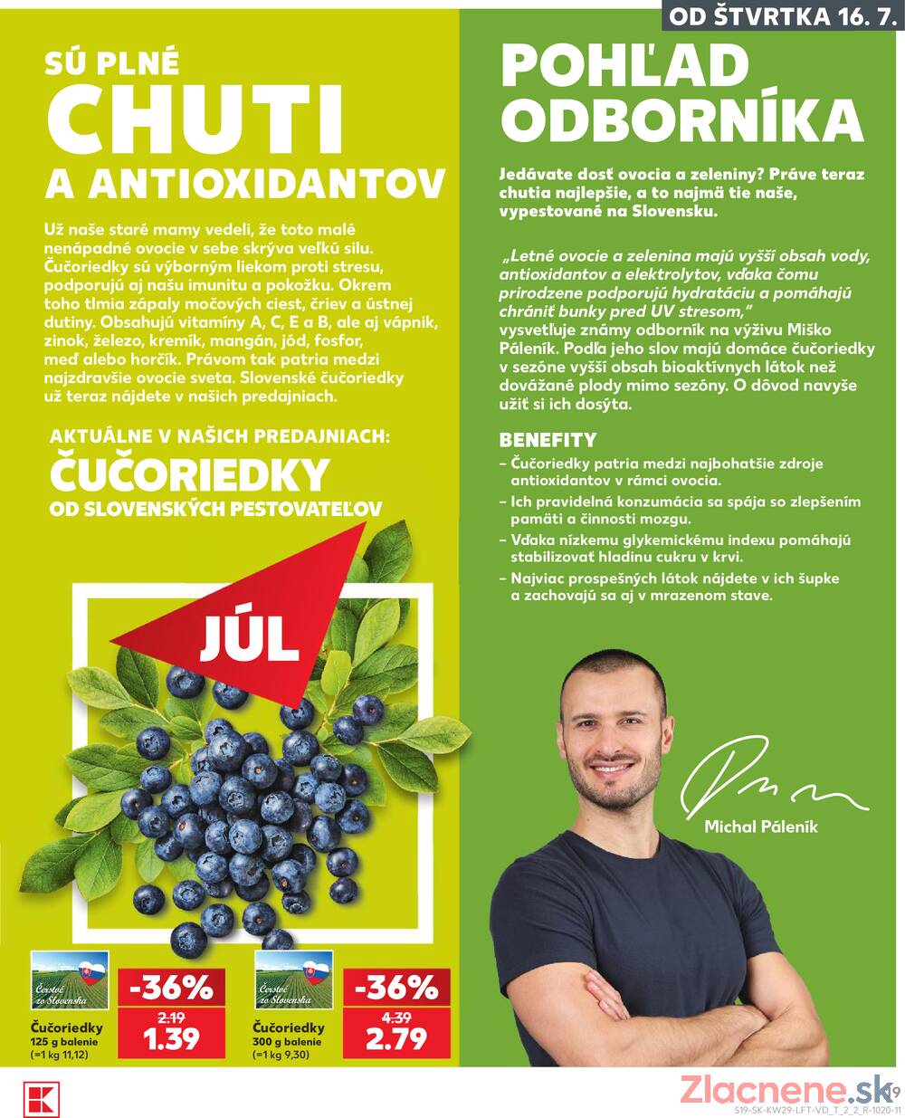 Leták Kaufland - Kaufland 16.7. - 22.7. - Kaufland Martin - strana 19