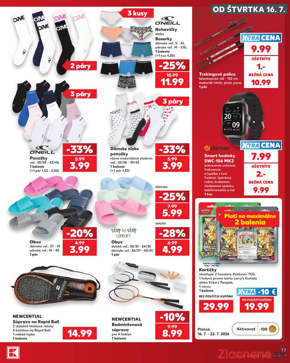 Leták Kaufland - Kaufland 16.7. - 22.7. - Kaufland Martin - strana 77