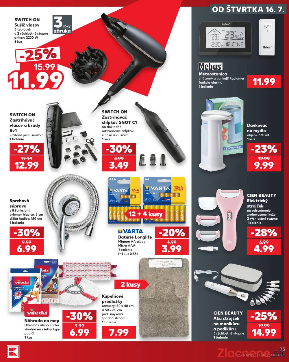 Kaufland 16.7. - 22.7. - Kaufland Banská Bystrica - Radvaň
