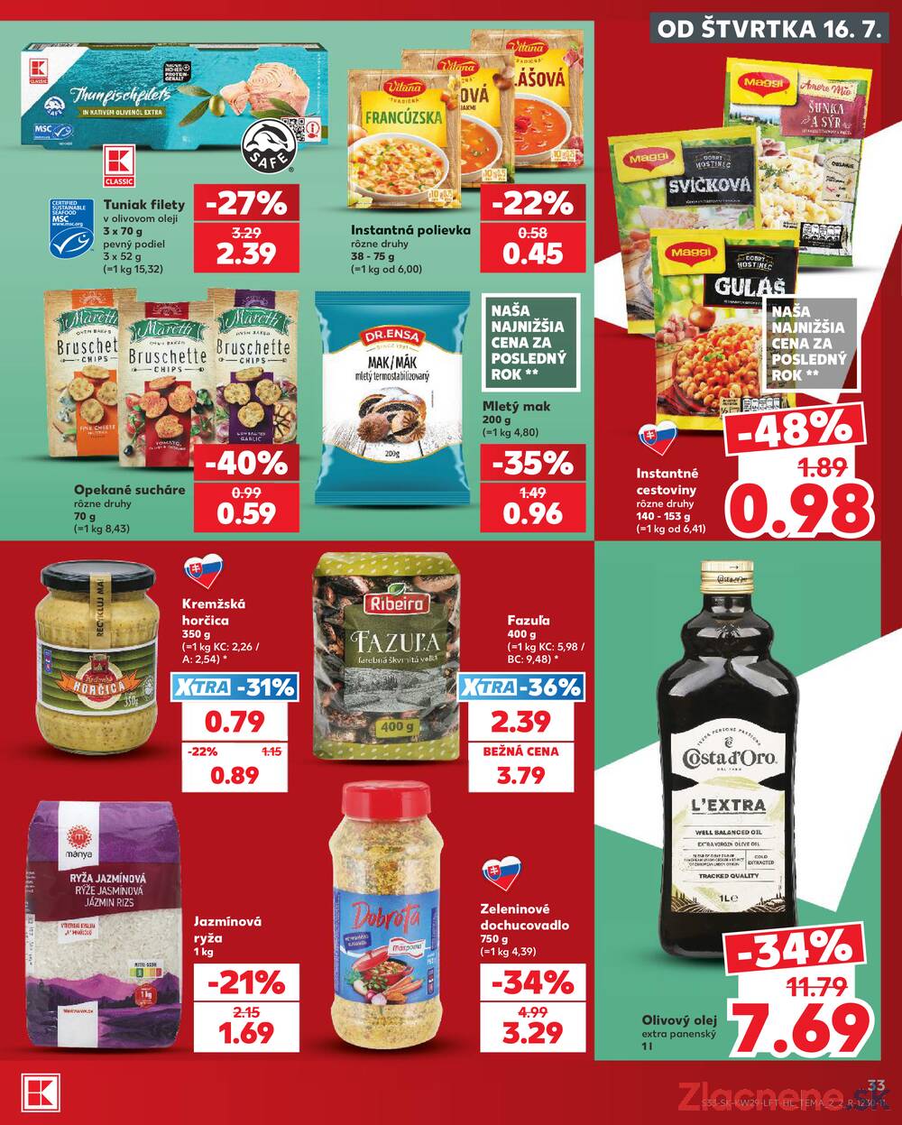 Kaufland 16.7. - 22.7. - Kaufland Šamorín-Mliečno - Krajinská cesta