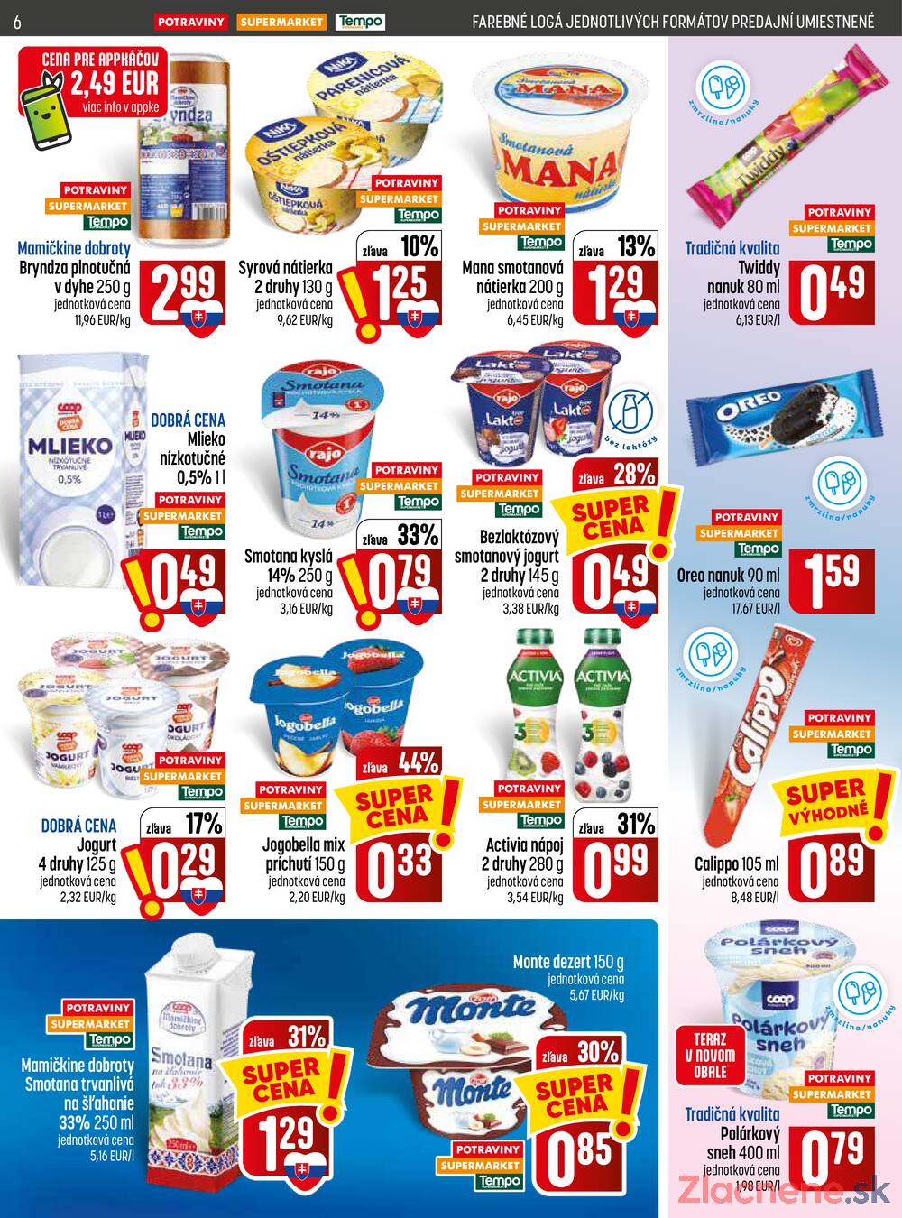 Leták COOP Jednota Slovensko - COOP do 22.7. - strana 6 Leták COOP Jednota Slovensko - COOP do 22.7. - strana 6