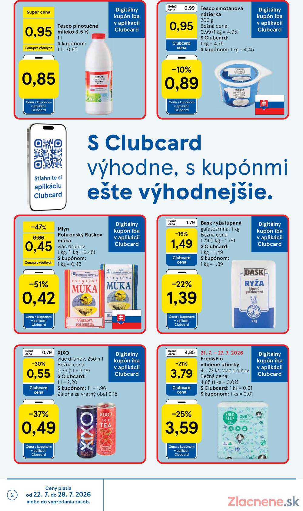 Leták Tesco - Tesco hypermarkety 22.7. - 28.7. - strana 2 Leták Tesco - Tesco hypermarkety 22.7. - 28.7. - strana 2