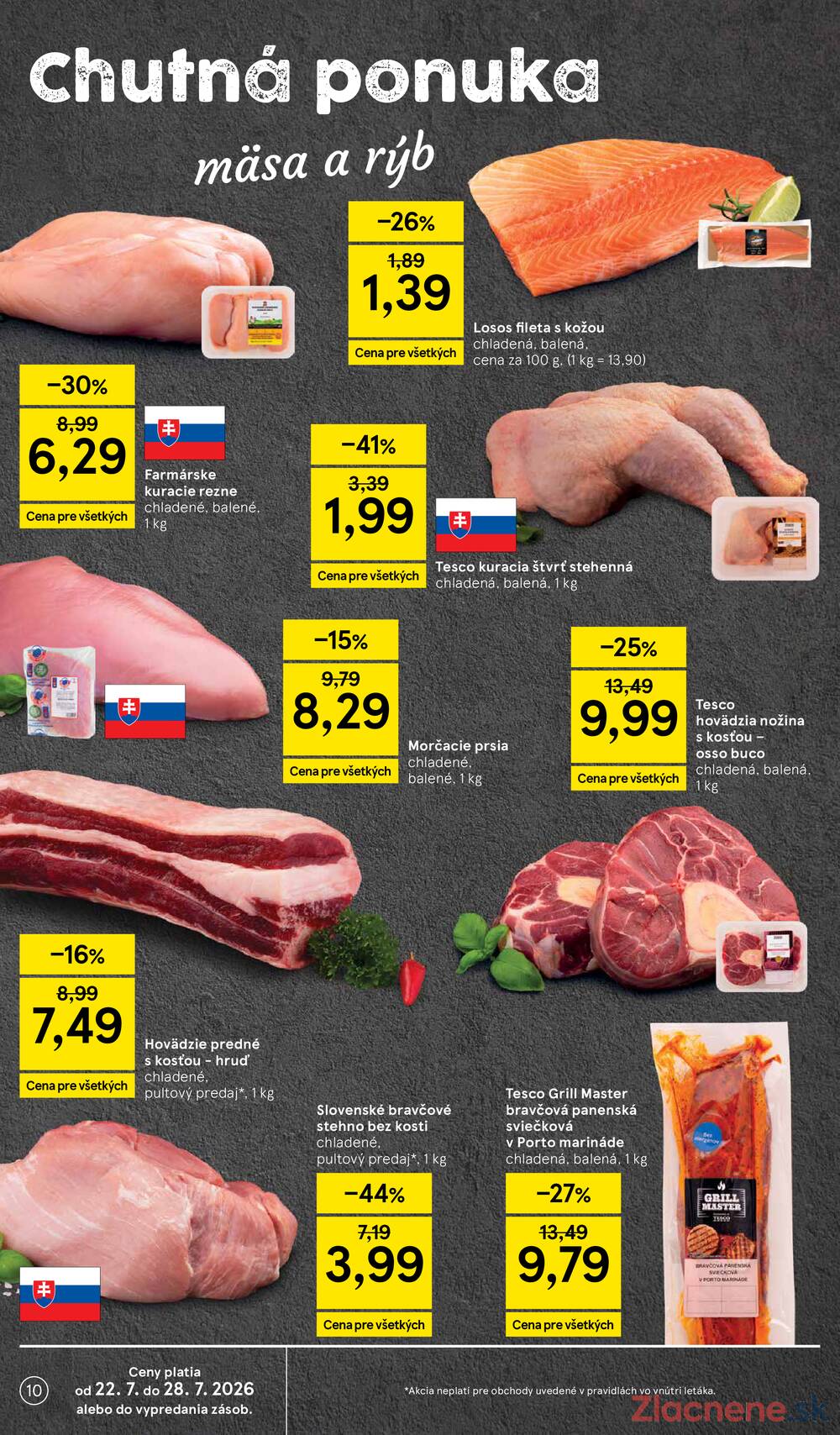 Leták Tesco - Tesco hypermarkety 22.7. - 28.7. - strana 10