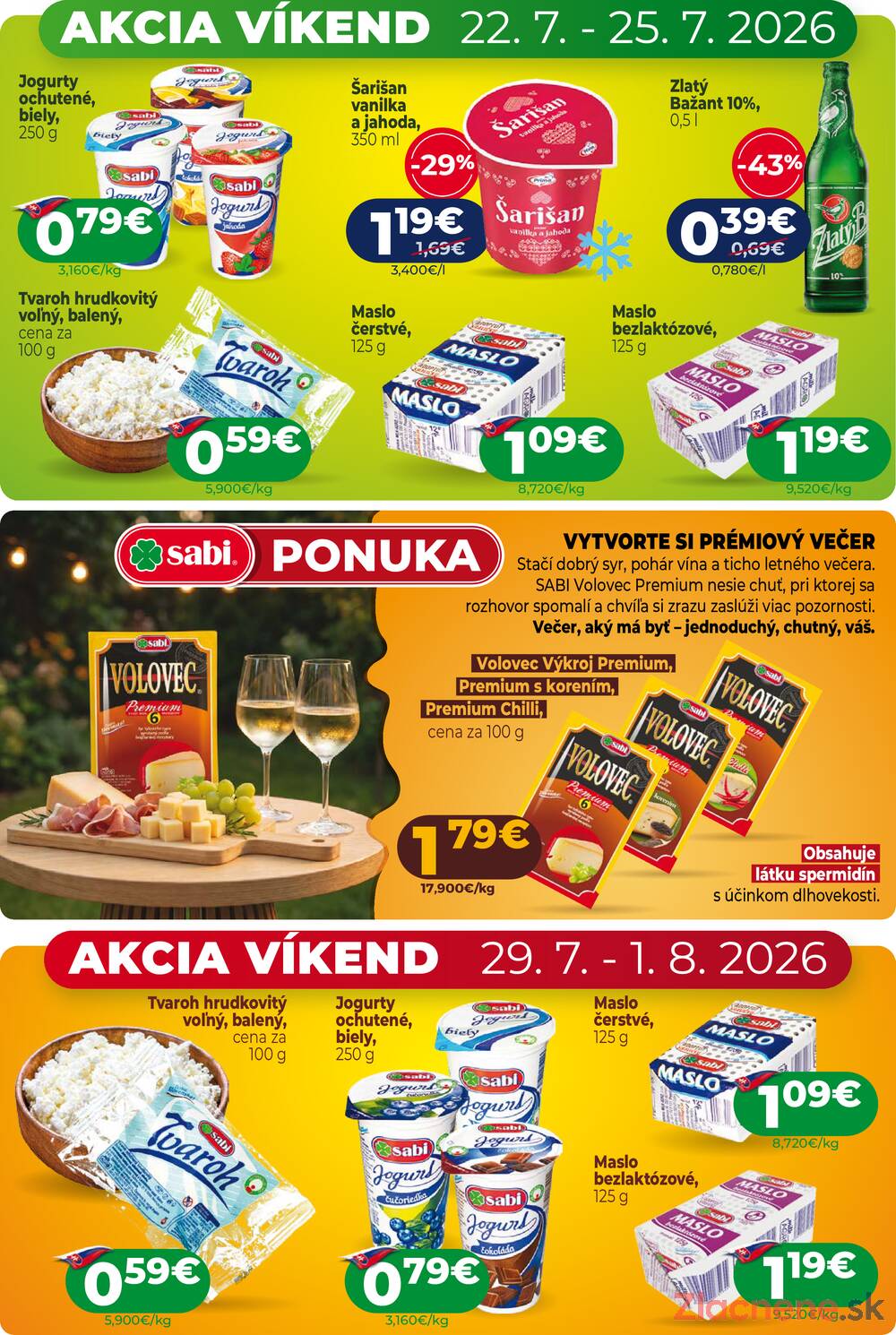 Leták MILK - AGRO - MILK - AGRO do 4.8. - strana 3
