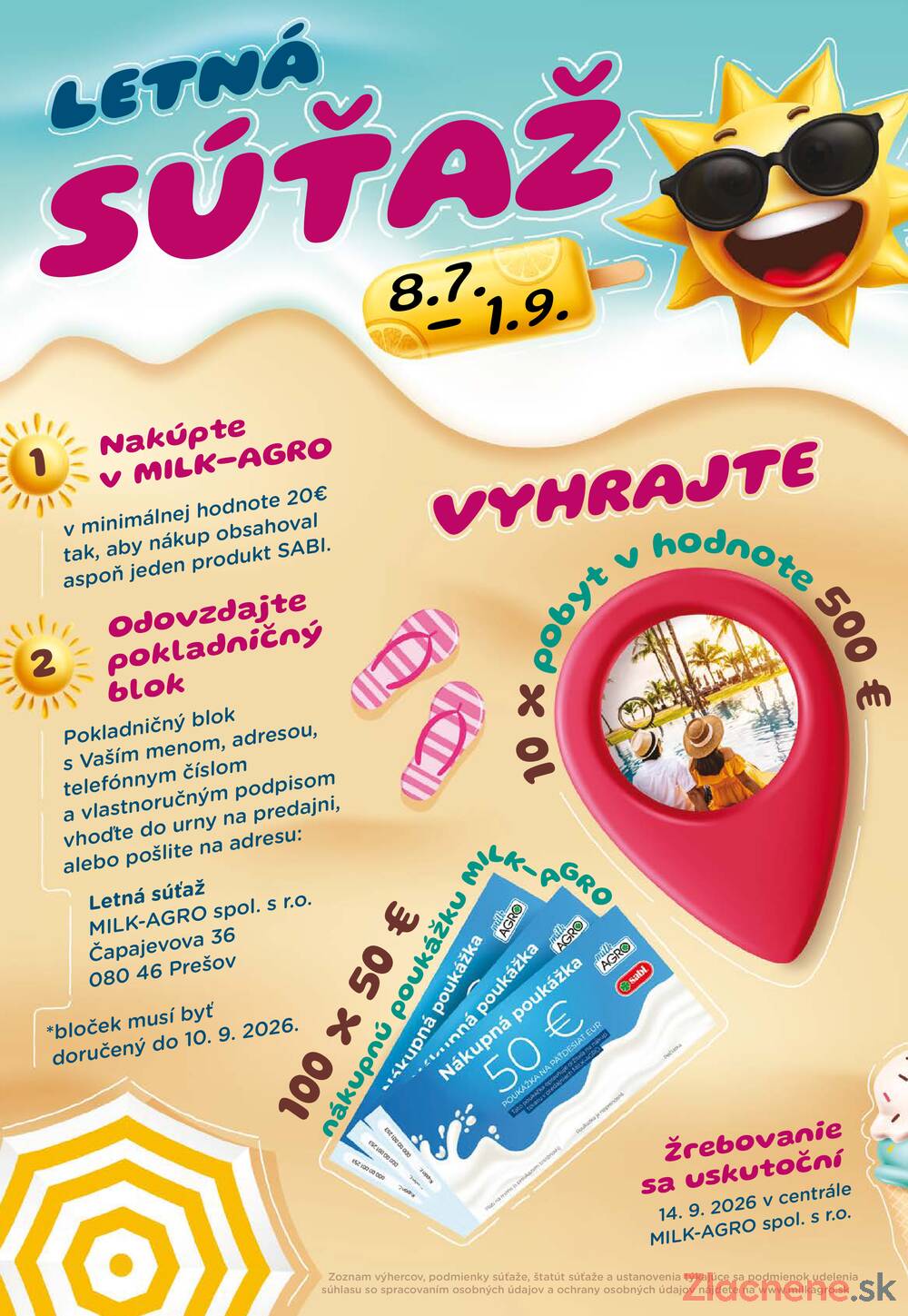 Leták MILK - AGRO - MILK - AGRO do 4.8. - strana 9