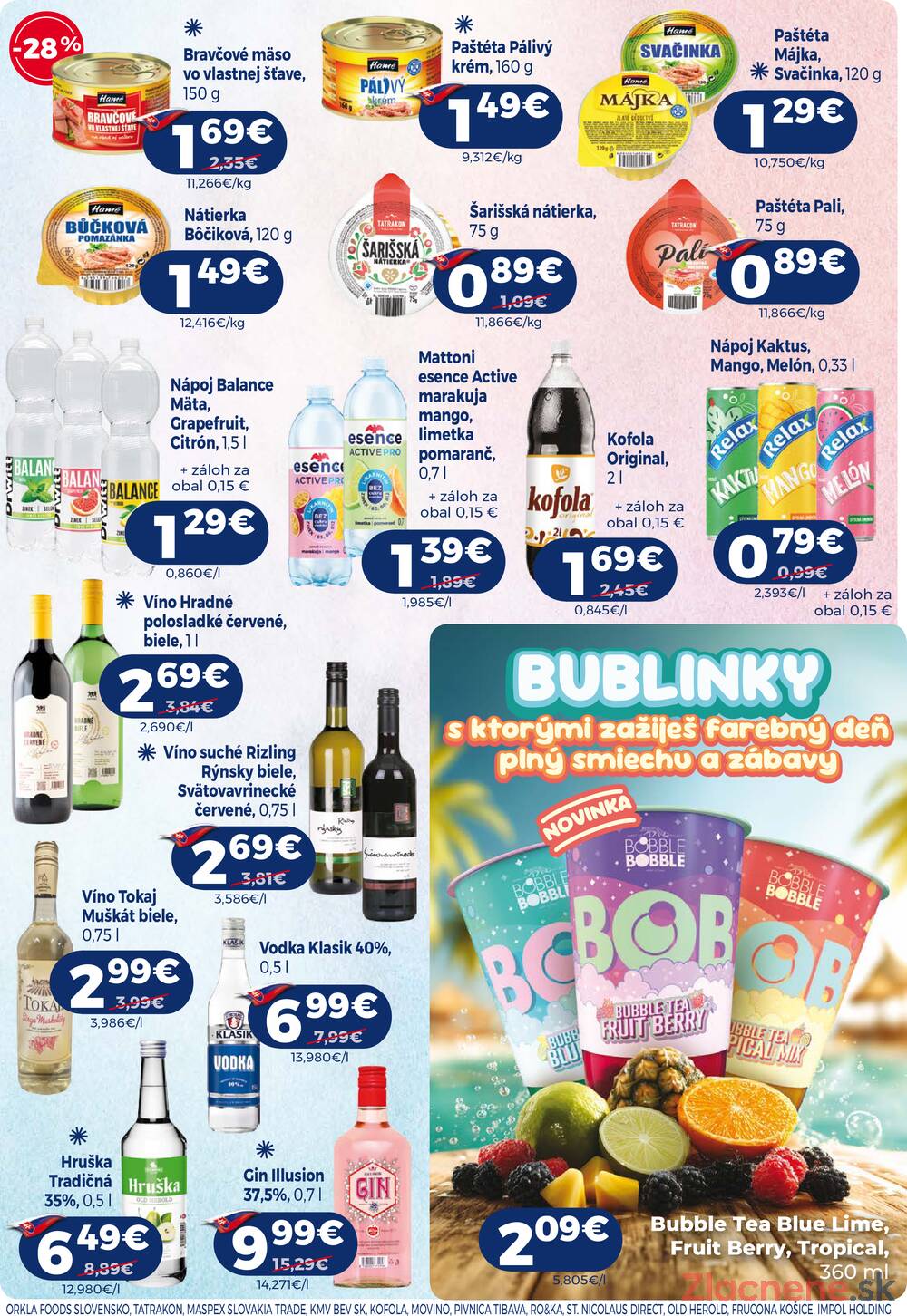 Leták MILK - AGRO - MILK - AGRO do 4.8. - strana 14