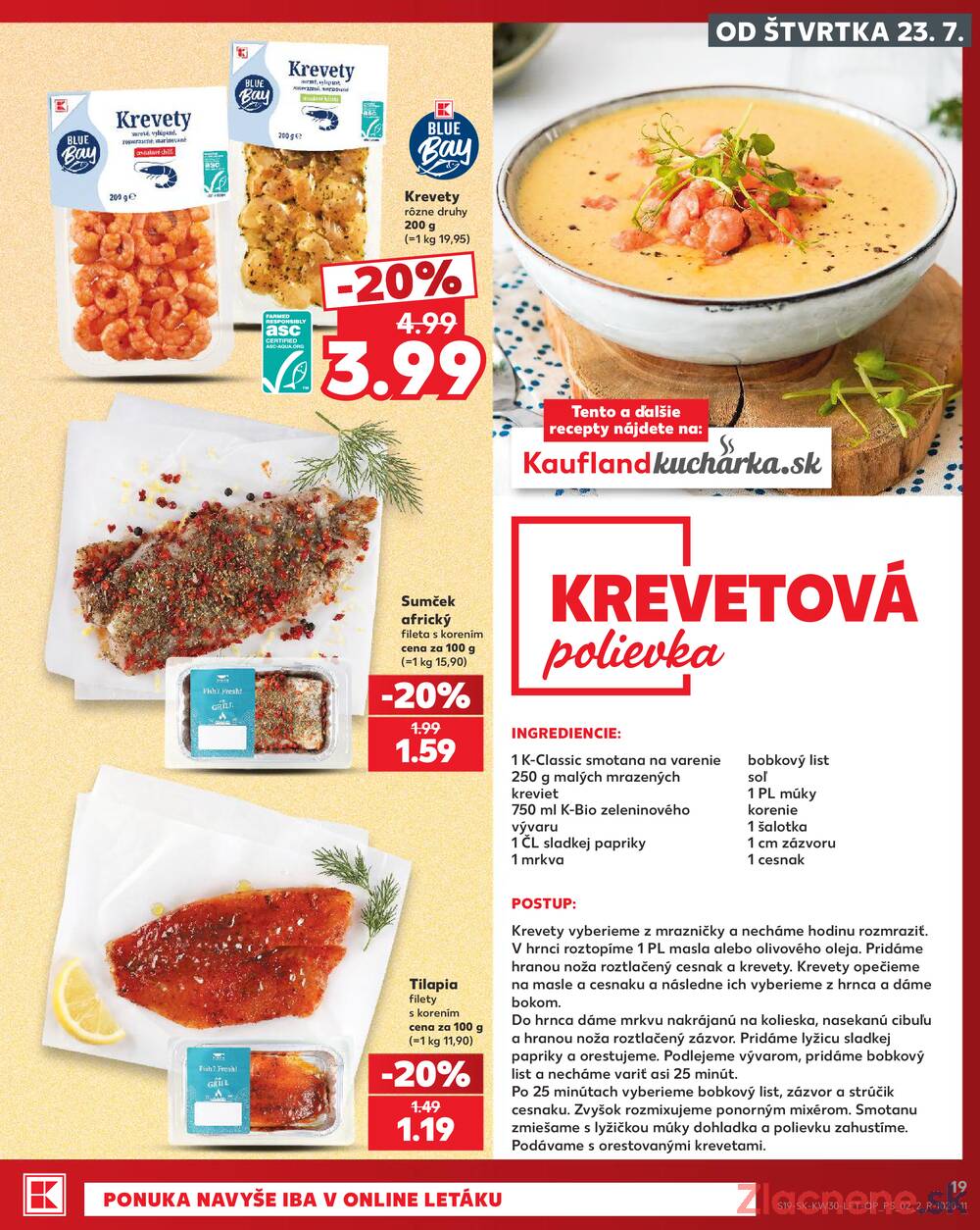 Kaufland 23.7. - 29.7. - Kaufland Spišská Nová Ves