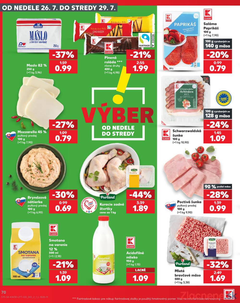 Kaufland 23.7. - 29.7. - Kaufland Spišská Nová Ves