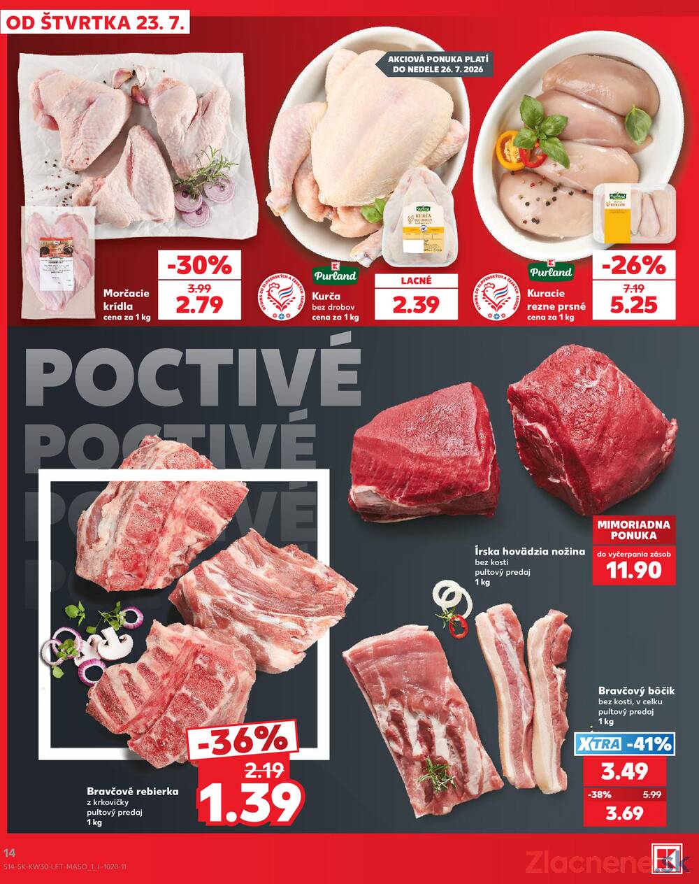 Leták Kaufland - Kaufland 23.7. - 29.7. - Kaufland Vranov nad Topľou - strana 14 Leták Kaufland - Kaufland 23.7. - 29.7. - Kaufland Vranov nad Topľou - strana 14