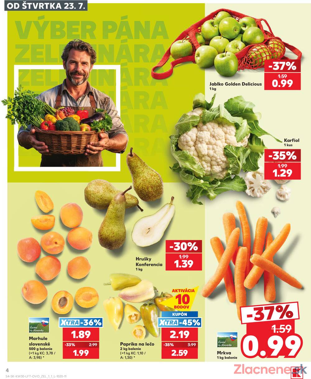 Leták Kaufland - Kaufland 23.7. - 29.7. - Kaufland Rimavská Sobota - strana 4 Leták Kaufland - Kaufland 23.7. - 29.7. - Kaufland Rimavská Sobota - strana 4