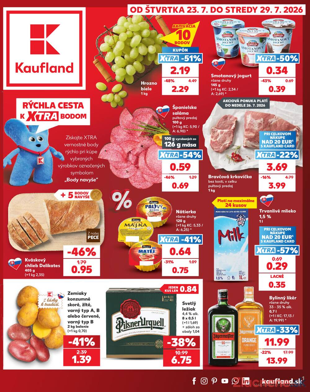 Leták Kaufland - Kaufland 23.7. - 29.7. - Kaufland Stará Ľubovňa - strana 1
