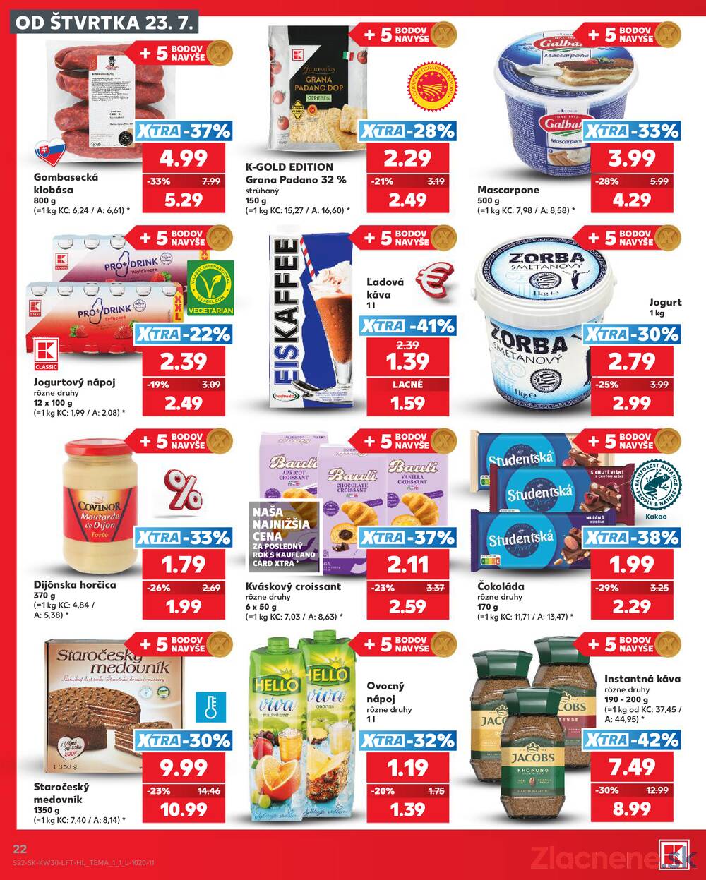 Leták Kaufland - Kaufland 23.7. - 29.7. - Kaufland Lučenec - strana 22