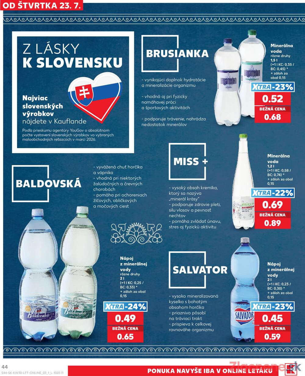 Kaufland 23.7. - 29.7. - Kaufland Dolný Kubín