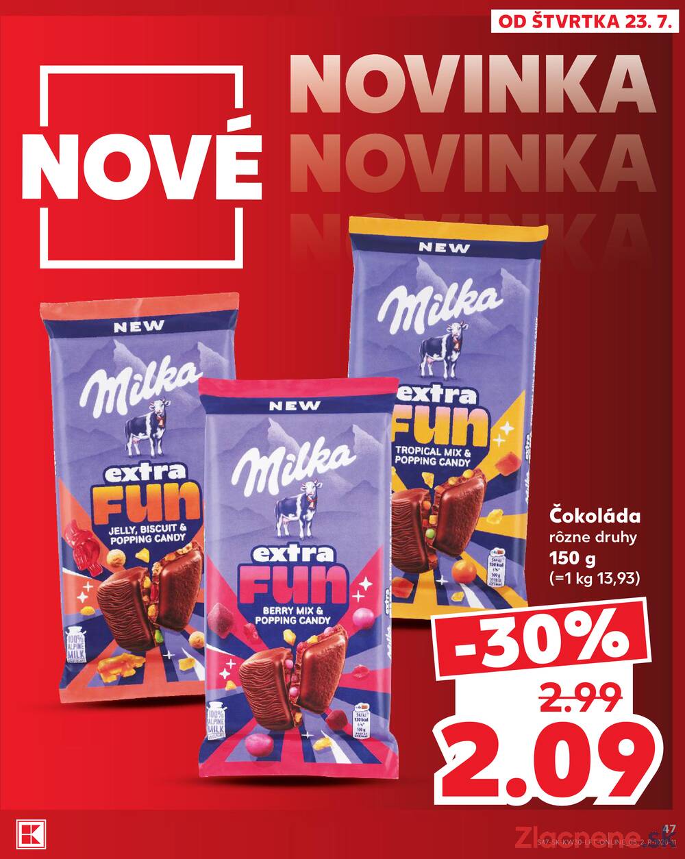 Leták Kaufland - Kaufland 23.7. - 29.7. - Kaufland Poprad - Jiřího Wolkera - strana 47 Leták Kaufland - Kaufland 23.7. - 29.7. - Kaufland Poprad - Jiřího Wolkera - strana 47
