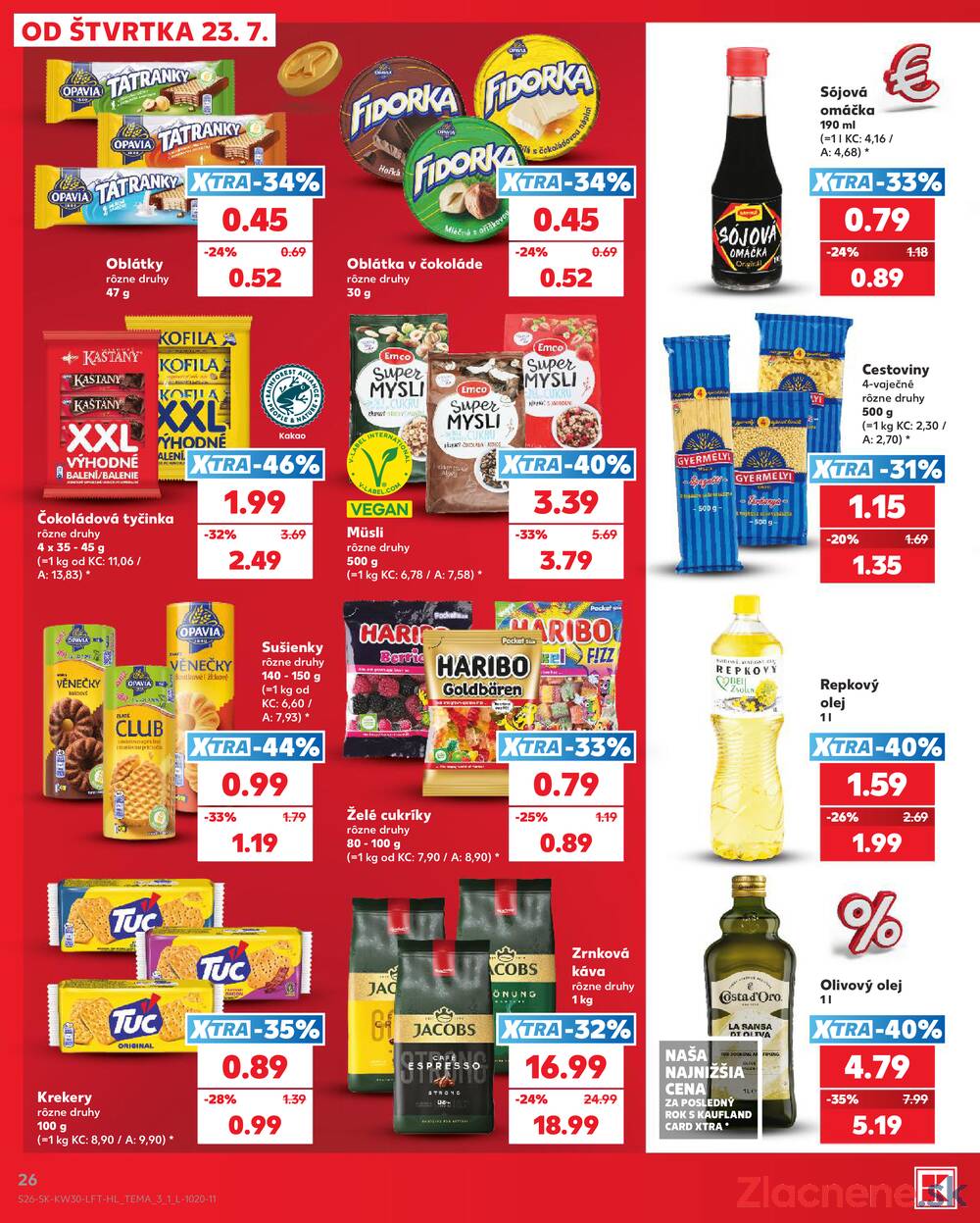 Leták Kaufland - Kaufland 23.7. - 29.7. - Kaufland Veľký Meder - strana 26