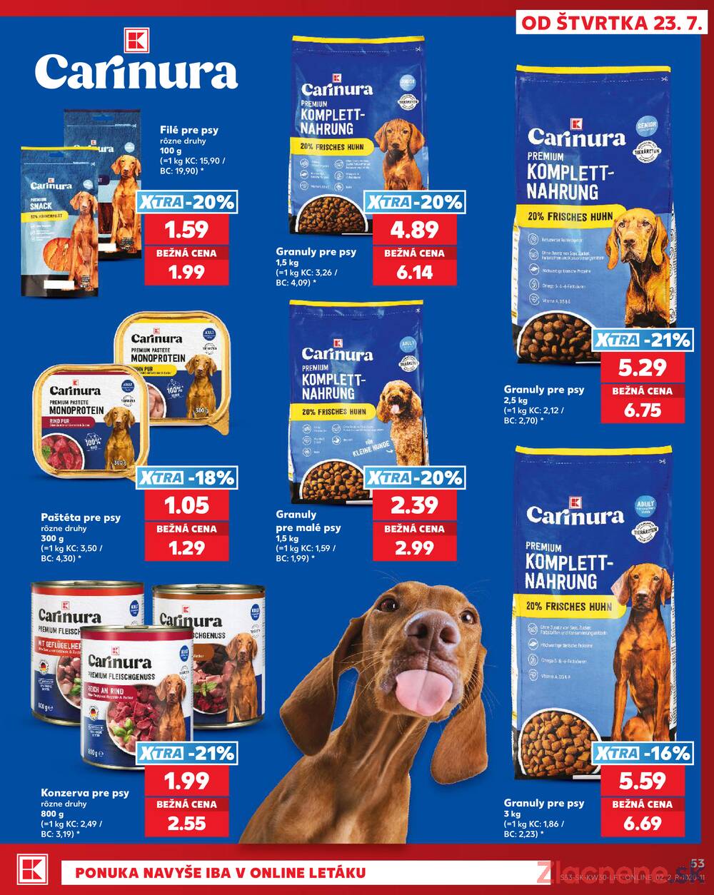 Kaufland 23.7. - 29.7. - Kaufland Bánovce nad Bebravou