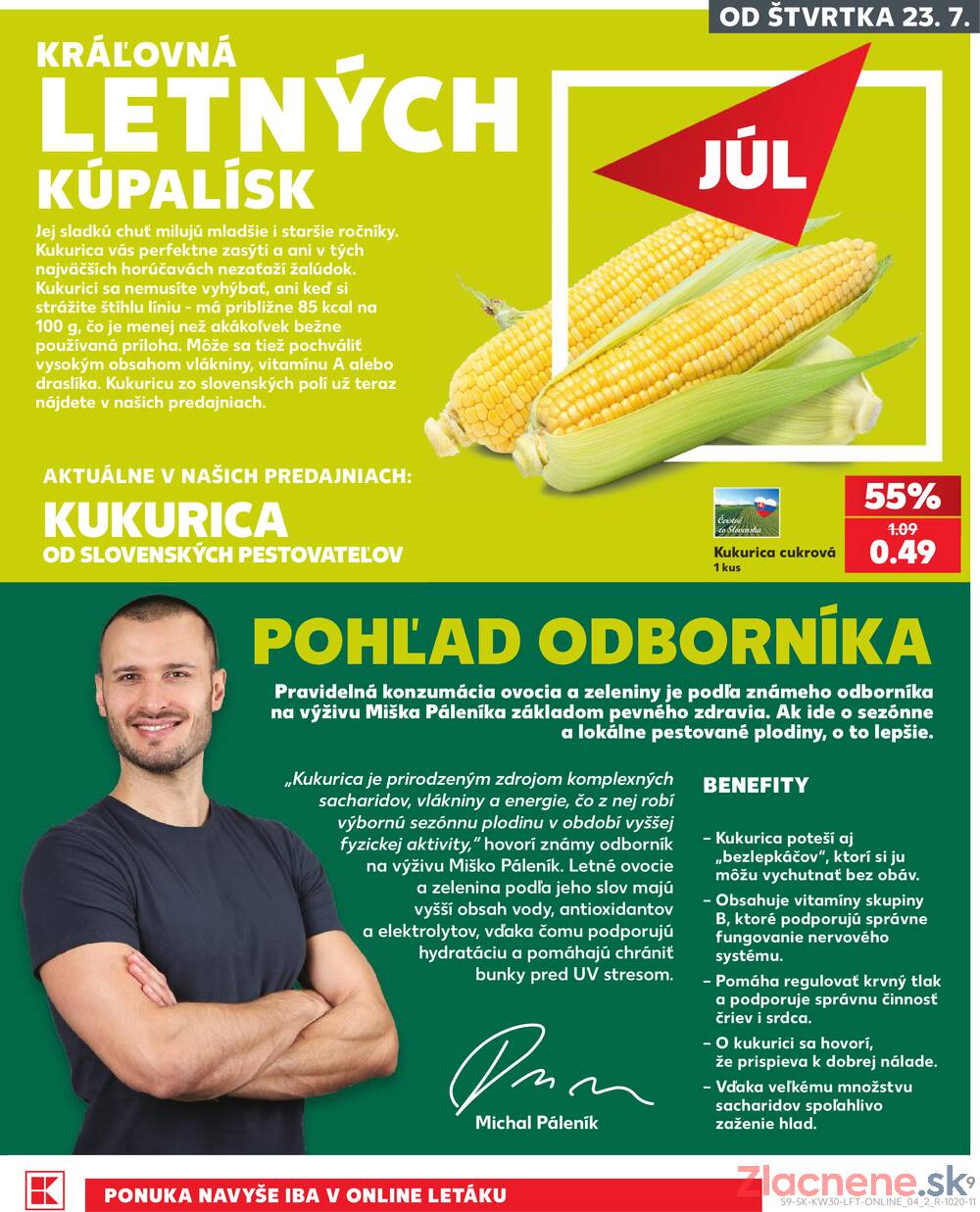 Leták Kaufland - Kaufland 23.7. - 29.7. - Kaufland  Bratislava - Zahorska Bystrica - strana 9