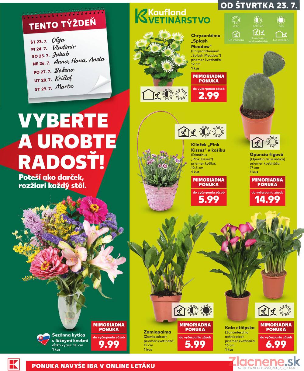 Kaufland 23.7. - 29.7. - Kaufland Trnava - Juh - Bratislavská