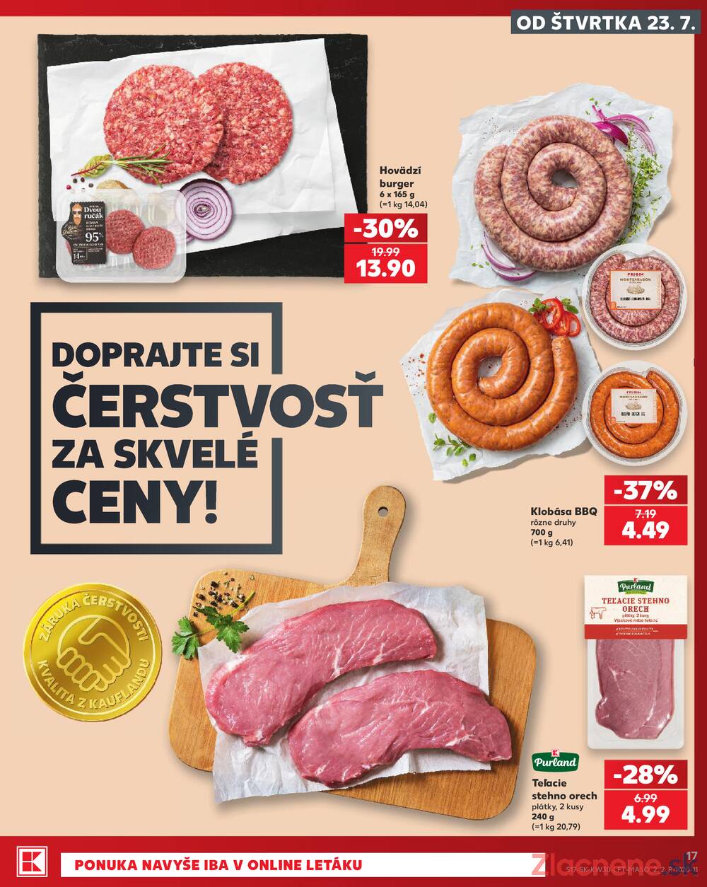 Kaufland 23.7. - 29.7. - Kaufland Trnava - Juh - Bratislavská