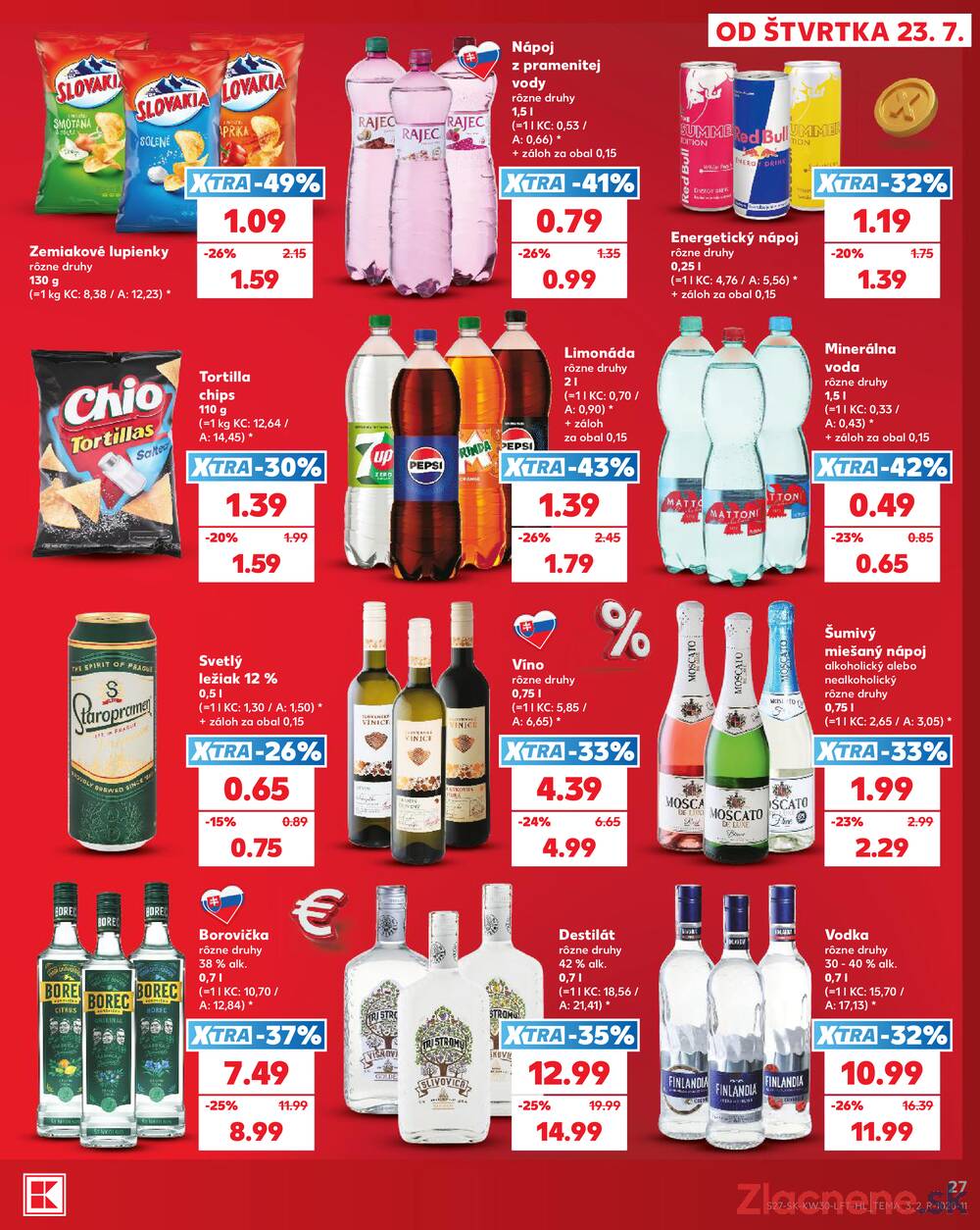Kaufland 23.7. - 29.7. - Kaufland Trnava - Juh - Bratislavská