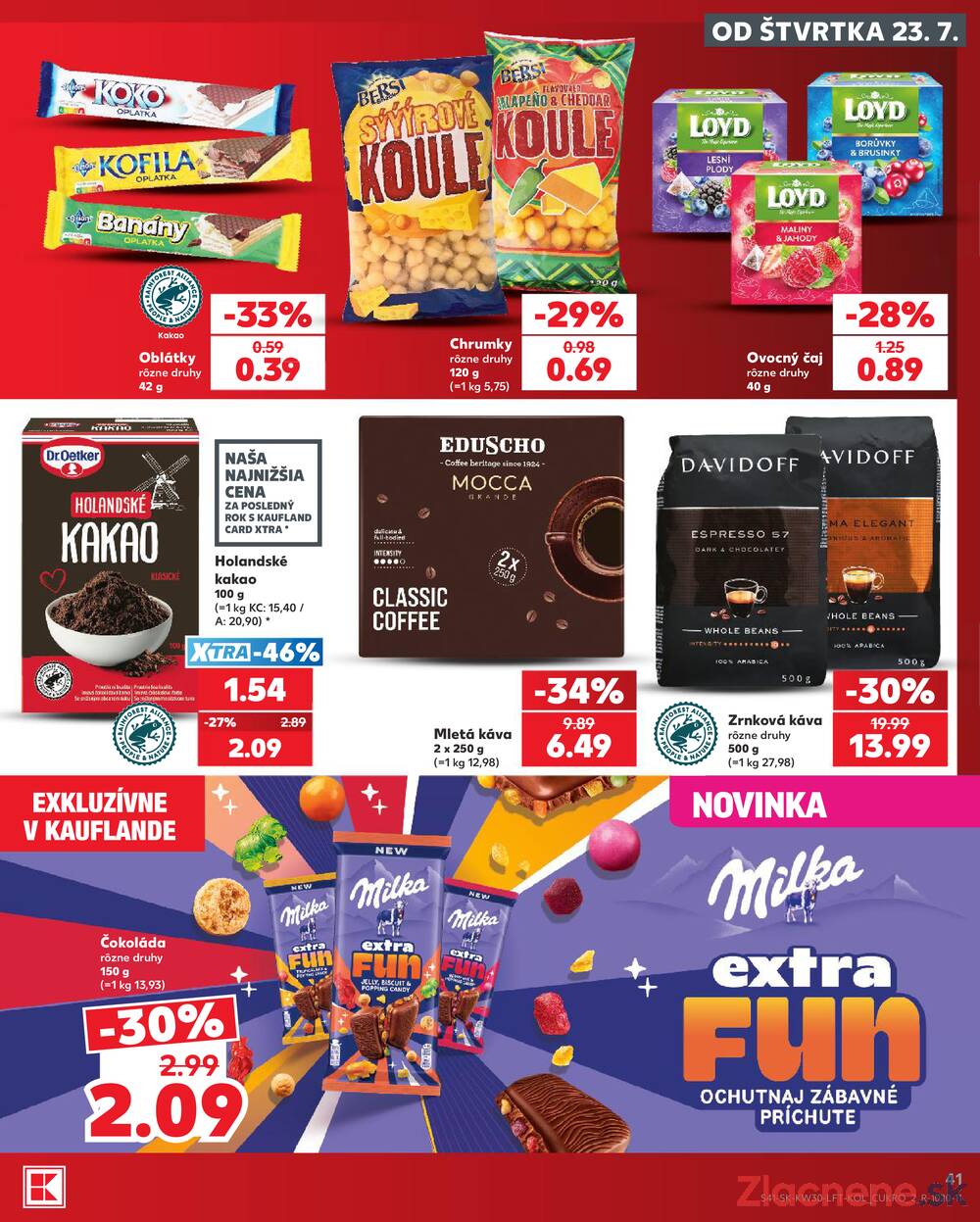 Kaufland 23.7. - 29.7. - Kaufland Trnava - Juh - Bratislavská