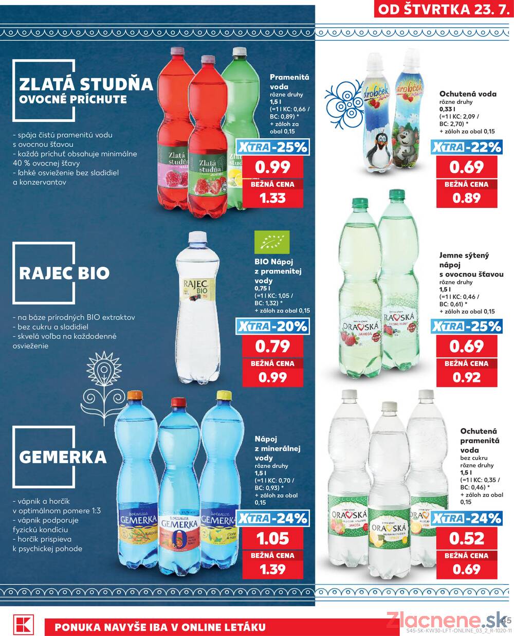 Kaufland 23.7. - 29.7. - Kaufland Trnava - Juh - Bratislavská