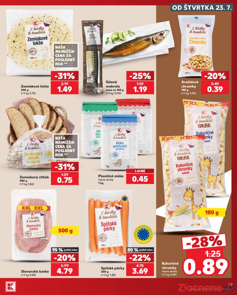 Kaufland 23.7. - 29.7. - Kaufland Poprad - Moyzesova