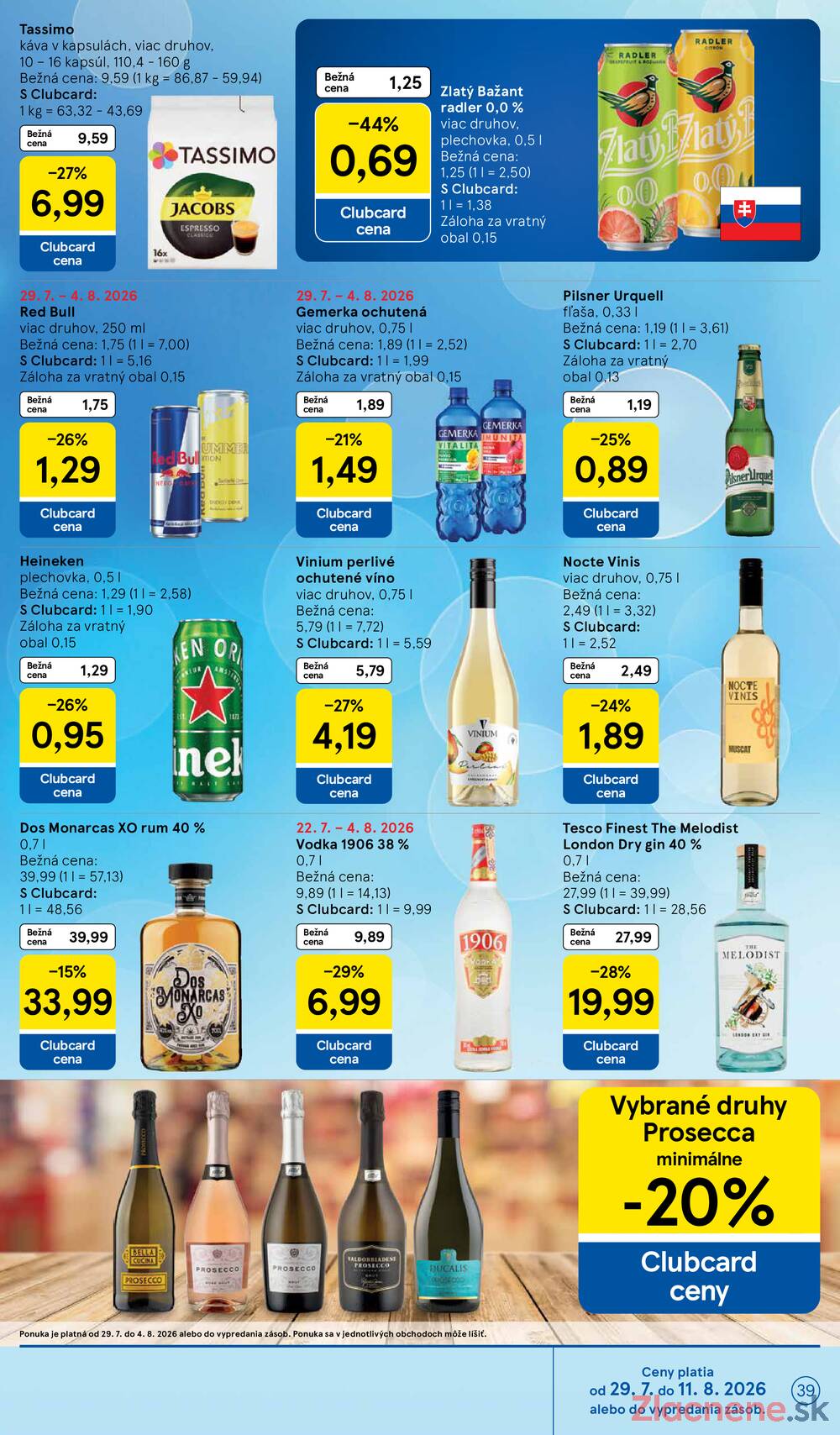 Tesco hypermarkety 29.7. - 4.8.