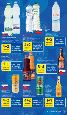 Tesco supermarkety od 29.7. do 4.8.2026