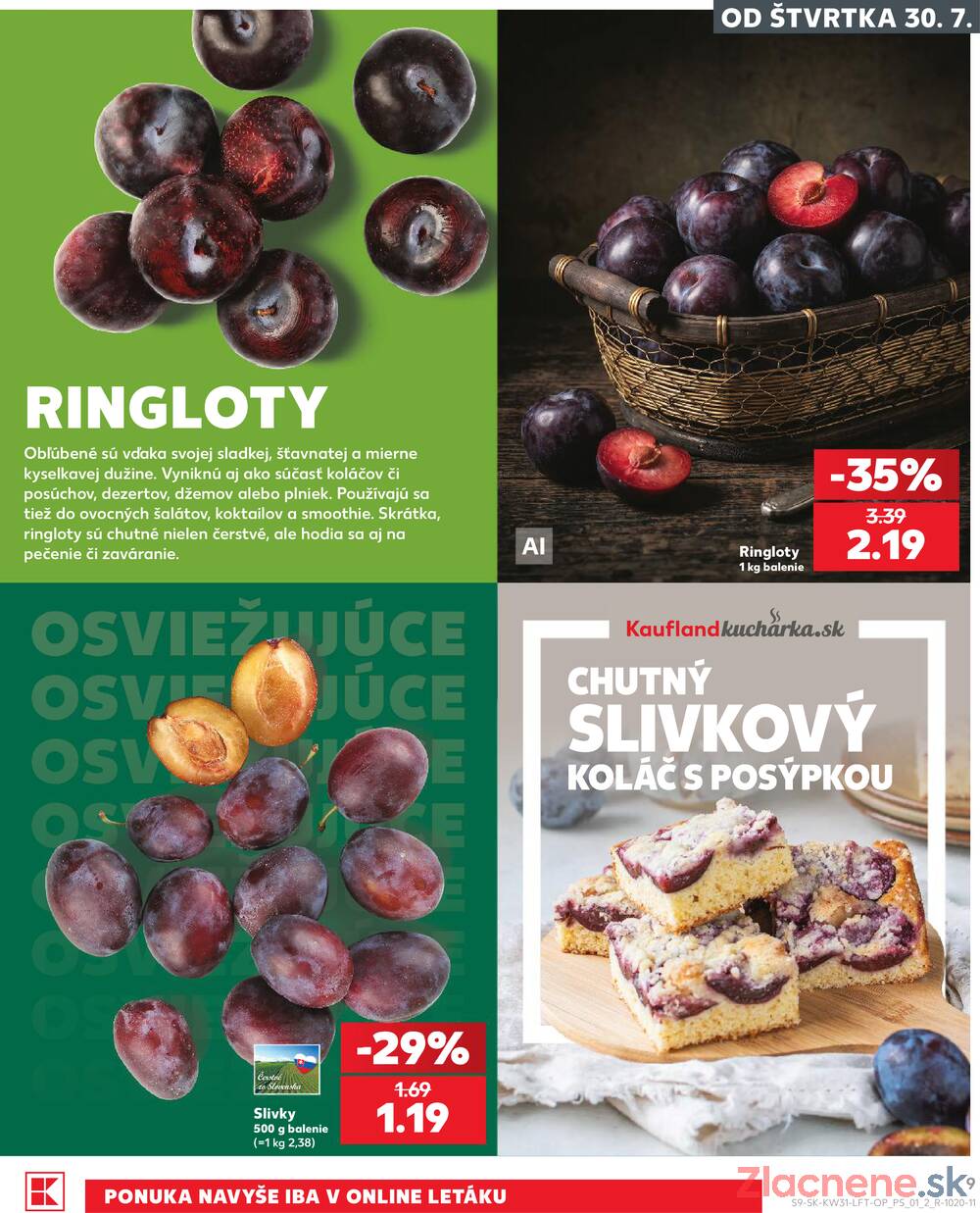 Kaufland 30.7. - 5.8. - Kaufland Michalovce