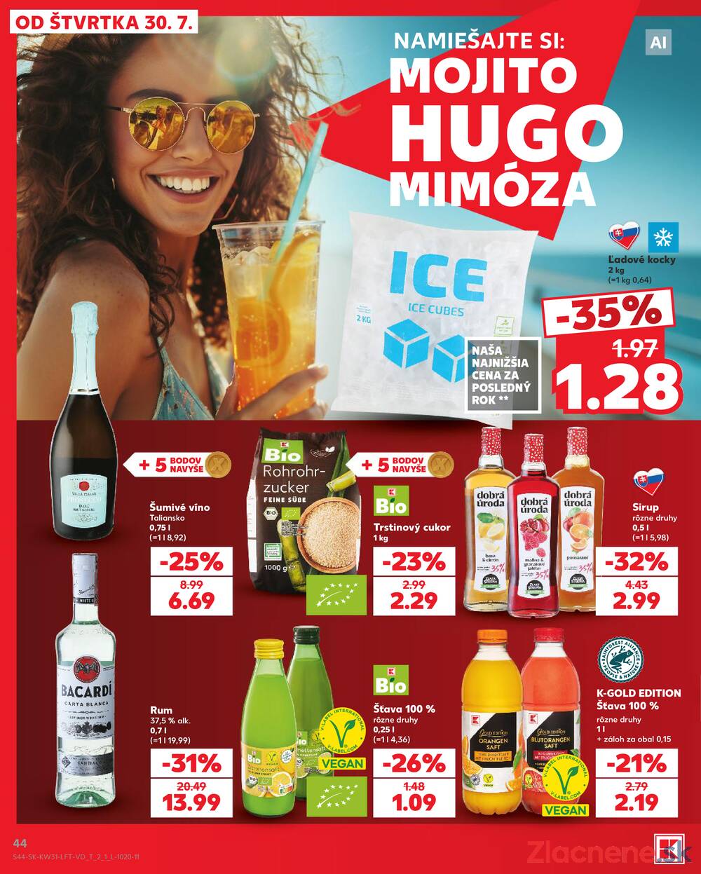 Leták Kaufland - Kaufland 30.7. - 5.8. - Kaufland Humenné - strana 44 Leták Kaufland - Kaufland 30.7. - 5.8. - Kaufland Humenné - strana 44