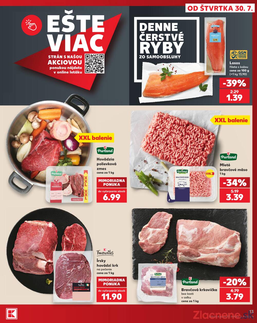 Kaufland 30.7. - 5.8. - Kaufland Trebišov