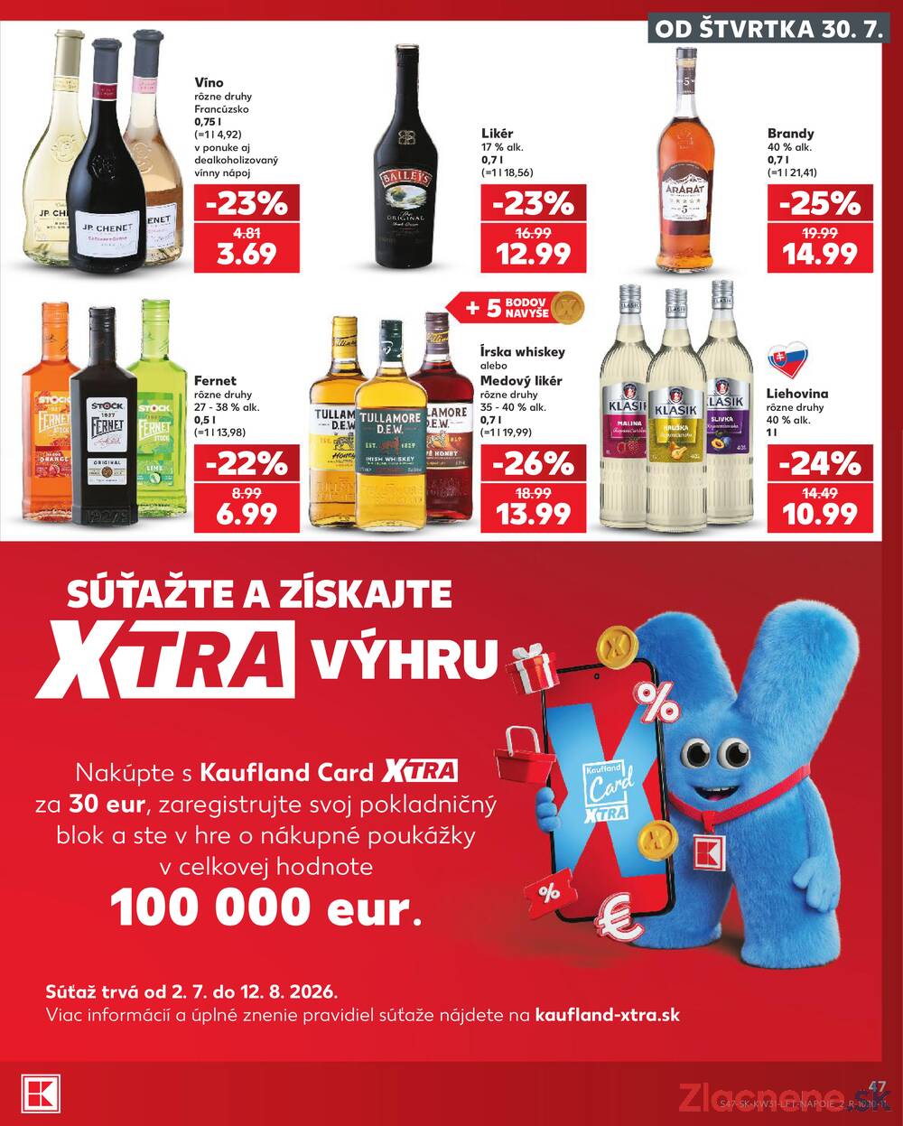 Leták Kaufland - Kaufland 30.7. - 5.8. - Kaufland Rožňava - strana 47 Leták Kaufland - Kaufland 30.7. - 5.8. - Kaufland Rožňava - strana 47