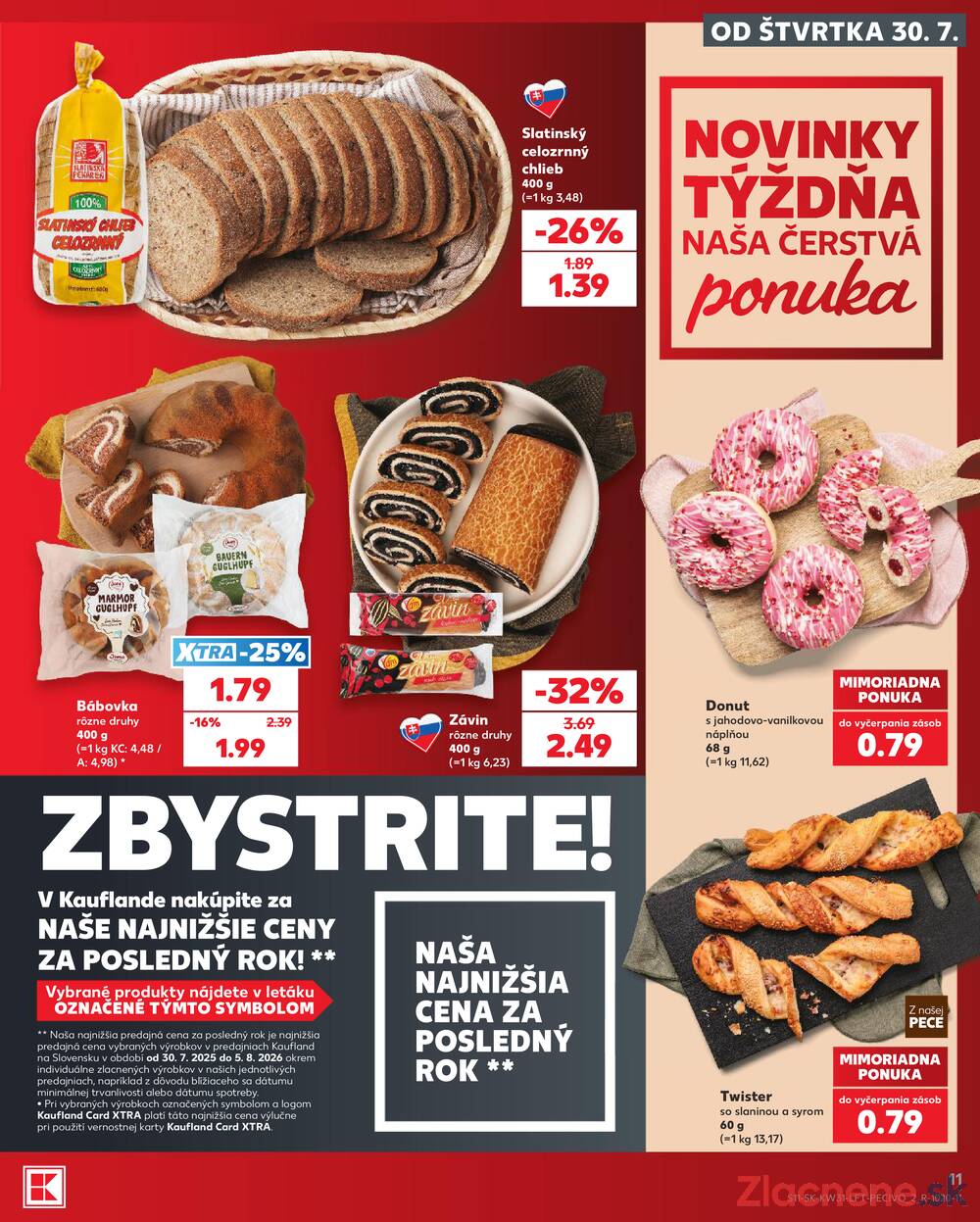 Kaufland 30.7. - 5.8. - Kaufland Piešťany