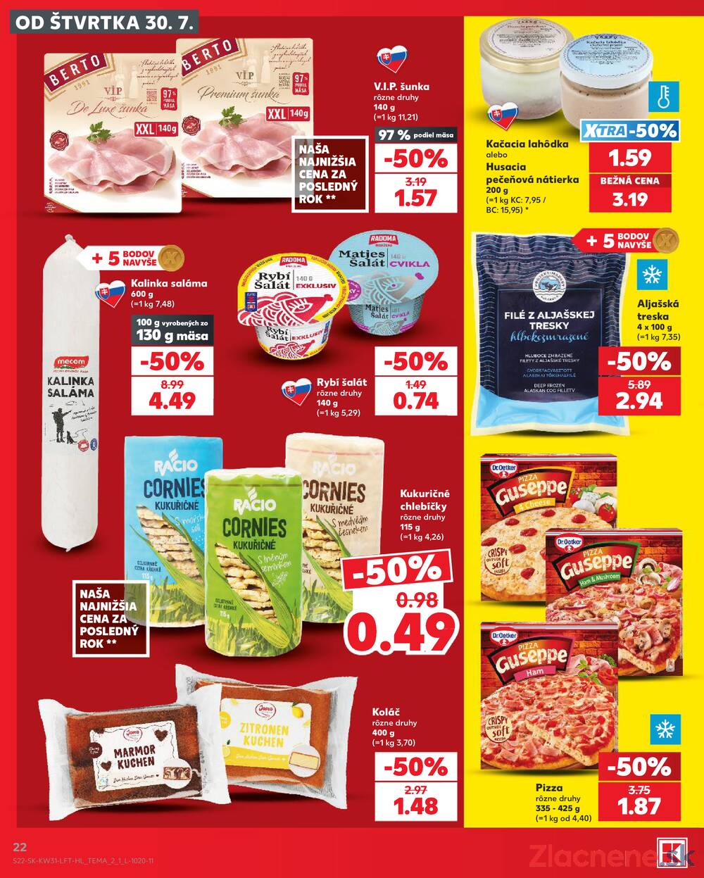 Kaufland 30.7. - 5.8. - Kaufland Piešťany
