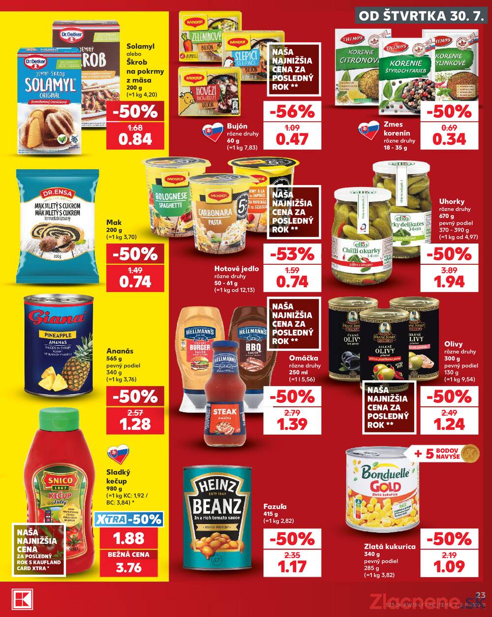 Kaufland 30.7. - 5.8. - Kaufland Piešťany