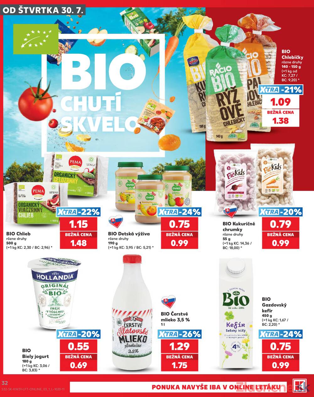 Kaufland 30.7. - 5.8. - Kaufland Piešťany