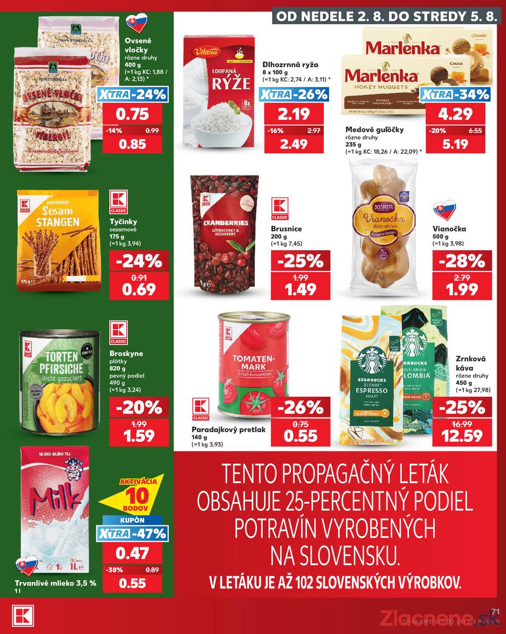 Kaufland 30.7. - 5.8. - Kaufland Piešťany