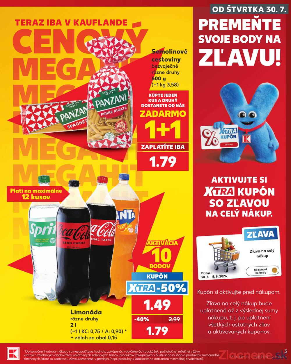 Leták Kaufland - Kaufland 30.7. - 5.8. - Kaufland Prievidza (Necpaly) - strana 3 Leták Kaufland - Kaufland 30.7. - 5.8. - Kaufland Prievidza (Necpaly) - strana 3