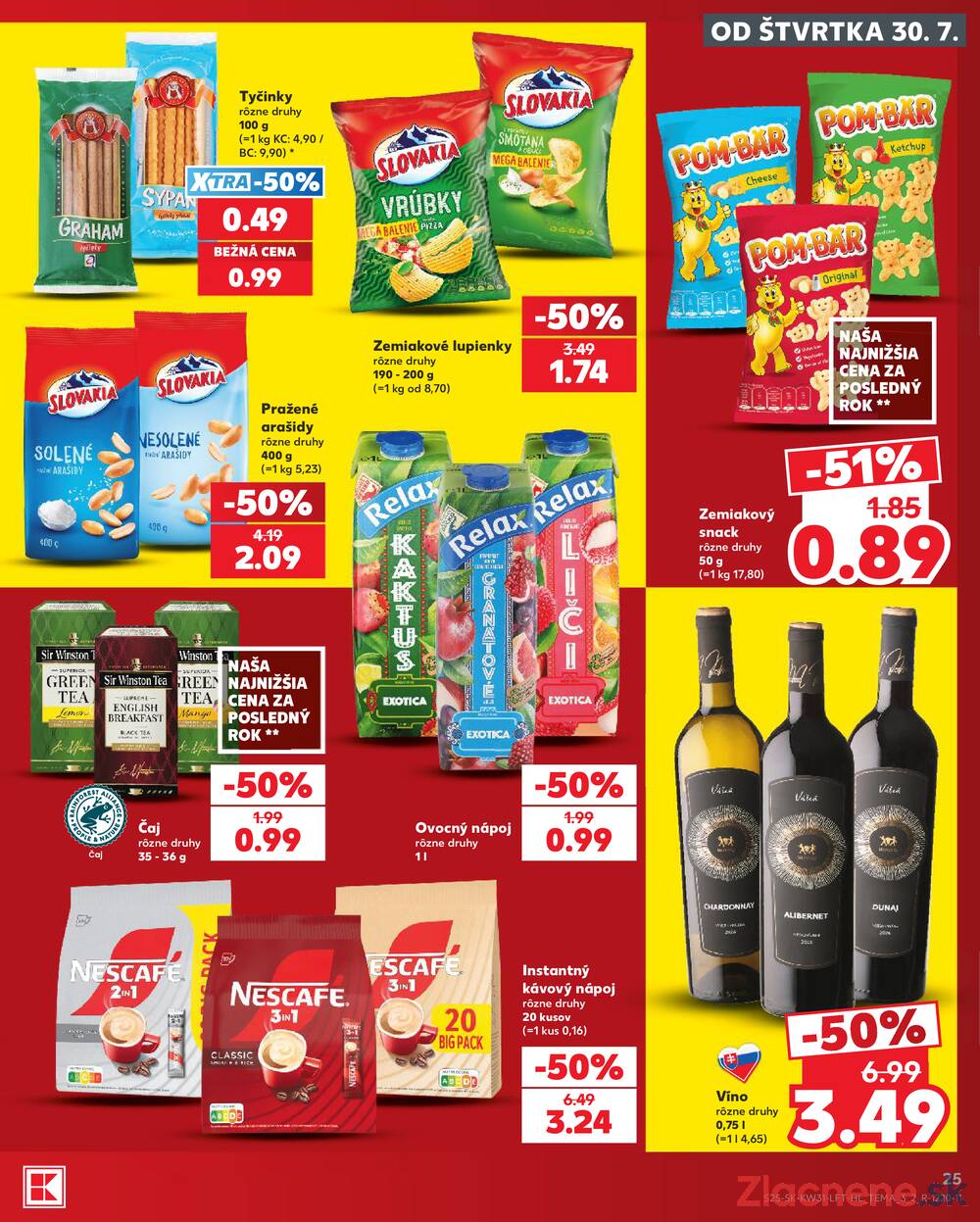 Kaufland 30.7. - 5.8. - Kaufland Trnava - Juh - Bratislavská