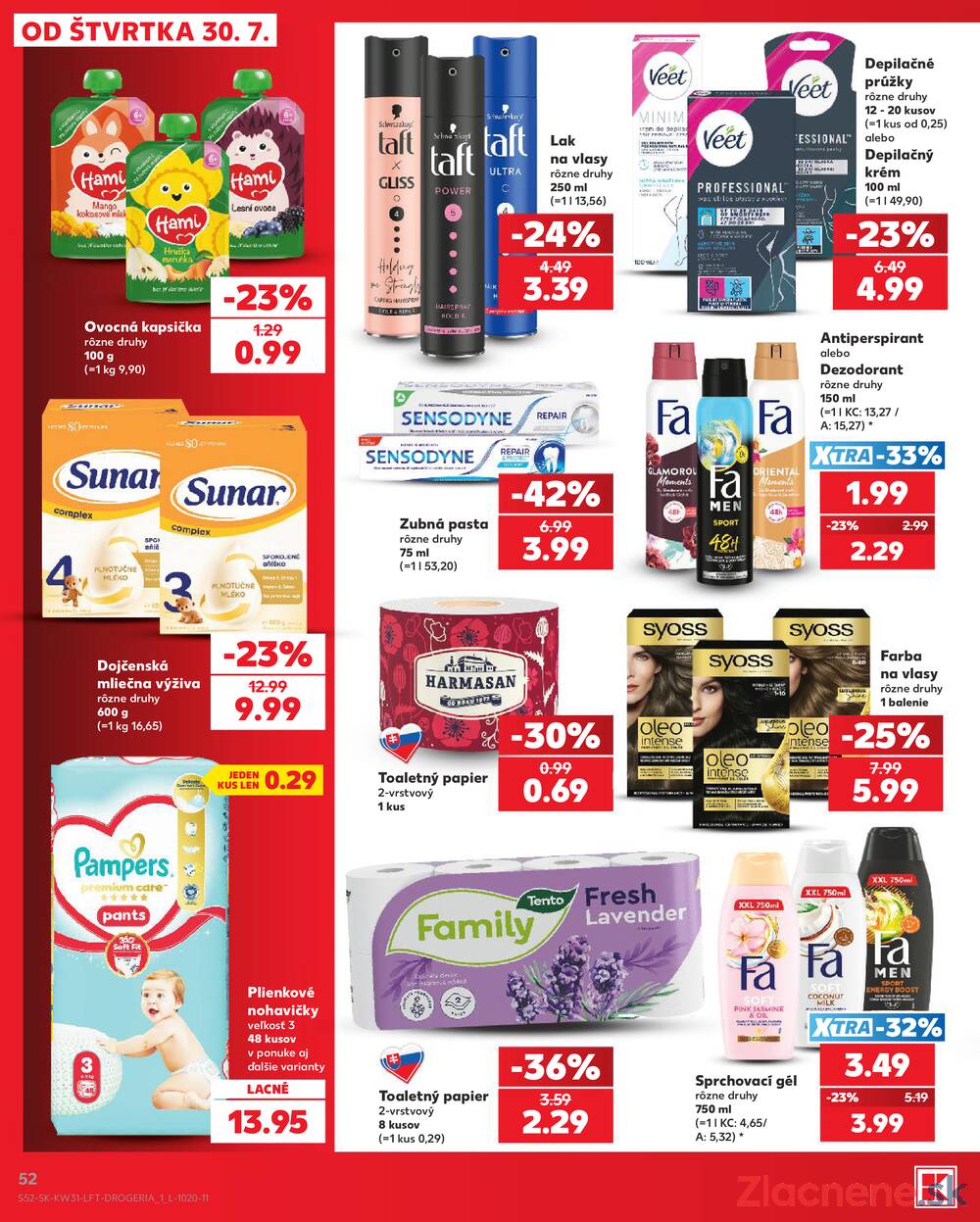Kaufland 30.7. - 5.8. - Kaufland Trnava - Juh - Bratislavská