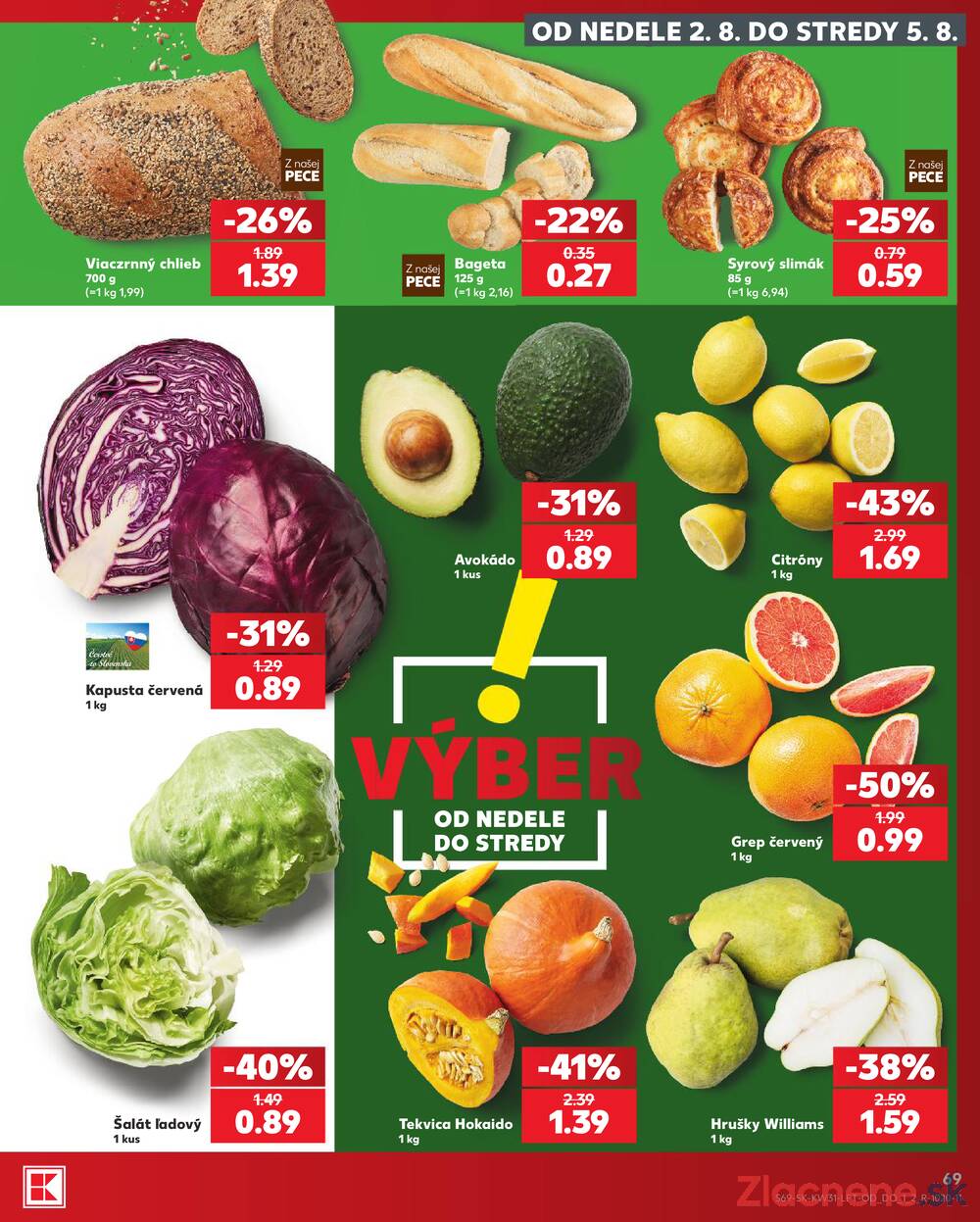 Kaufland 30.7. - 5.8. - Kaufland Trnava - Juh - Bratislavská