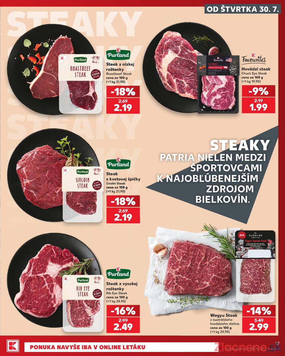 Kaufland 30.7. - 5.8. - Kaufland Liptovský Mikuláš