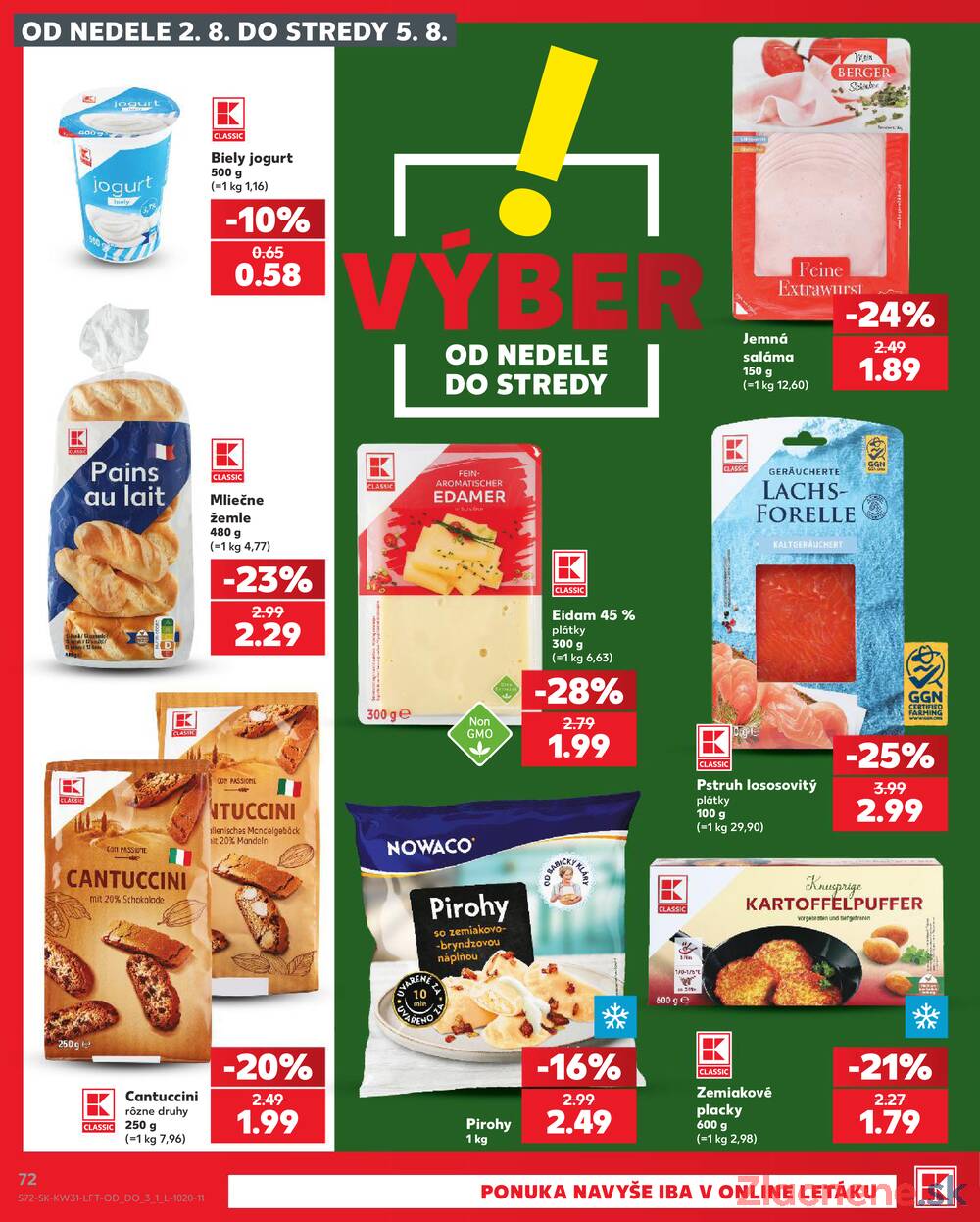 Kaufland 30.7. - 5.8. - Kaufland Liptovský Mikuláš
