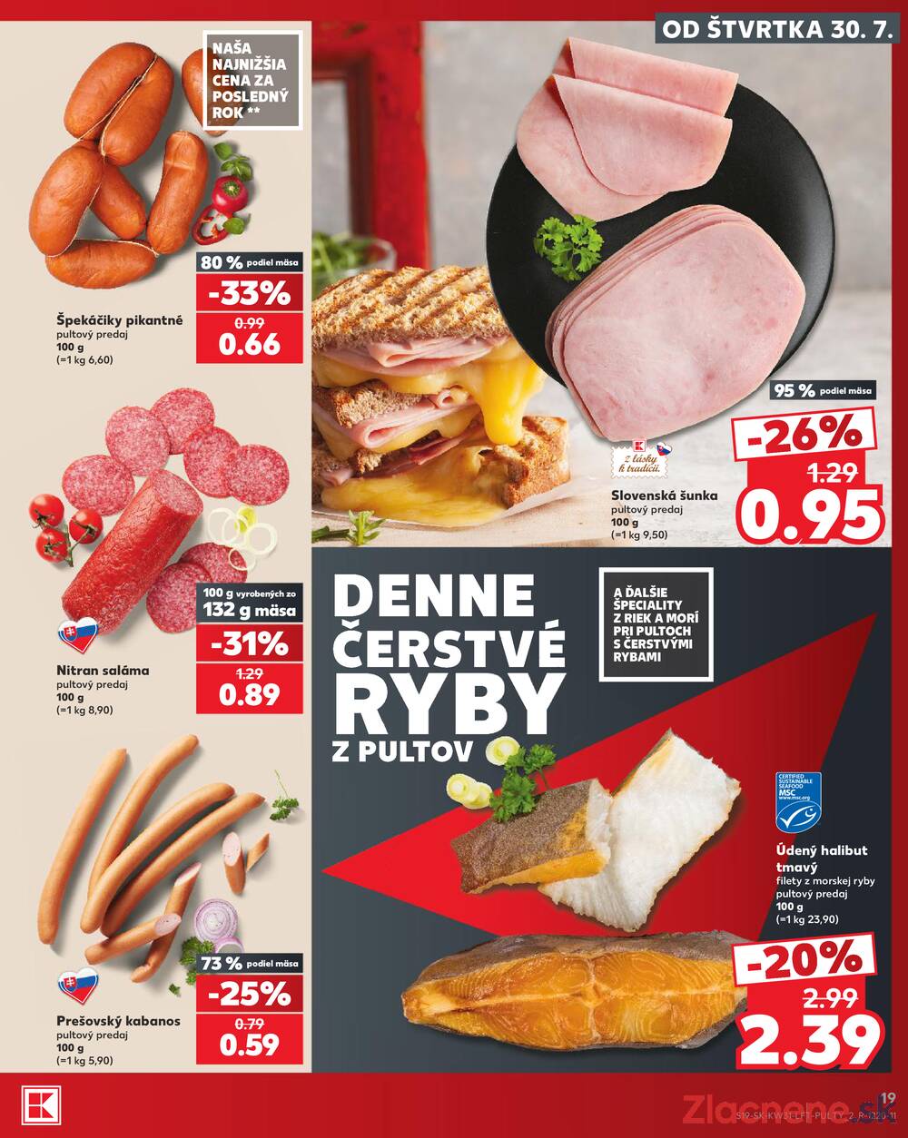 Kaufland 30.7. - 5.8. - Kaufland Žiar nad Hronom