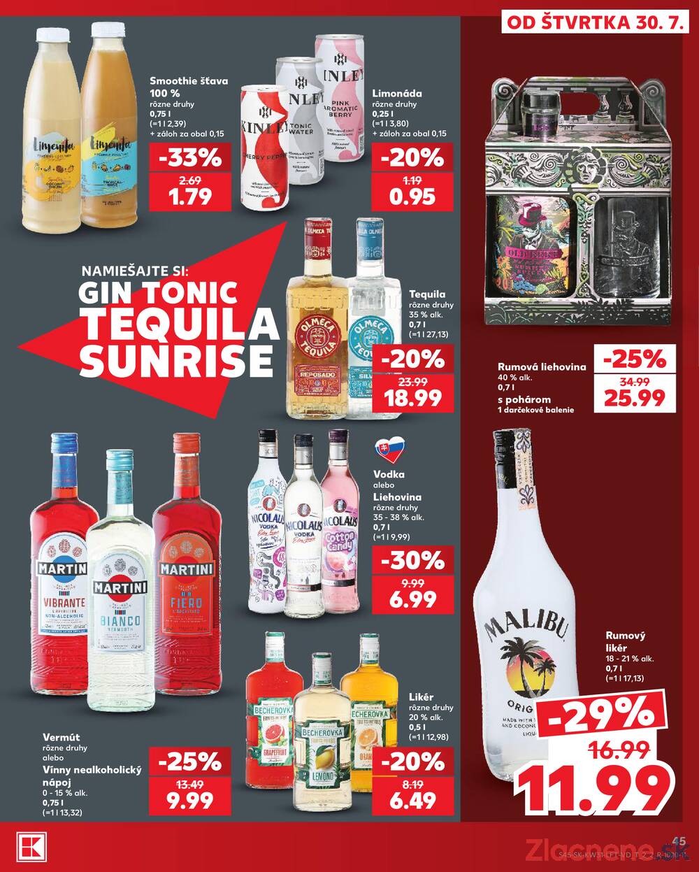 Kaufland 30.7. - 5.8. - Kaufland Žiar nad Hronom