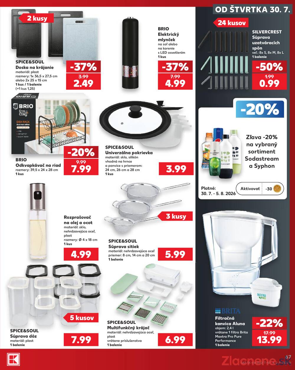 Kaufland 30.7. - 5.8. - Kaufland Žiar nad Hronom