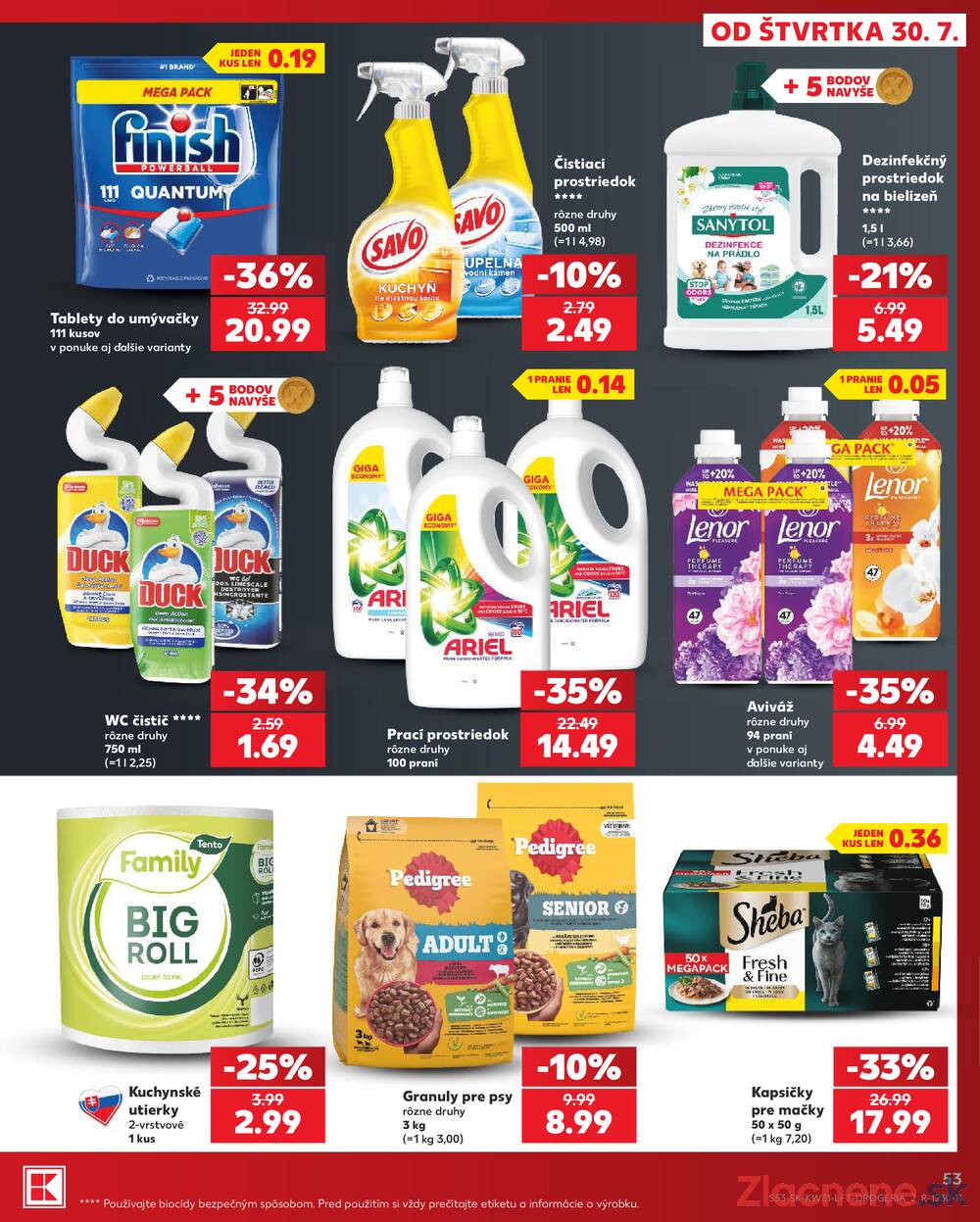 Kaufland 30.7. - 5.8. - Kaufland Považská Bystrica - Centrum