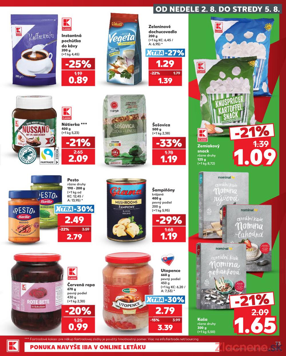 Kaufland 30.7. - 5.8. - Kaufland Považská Bystrica - Centrum