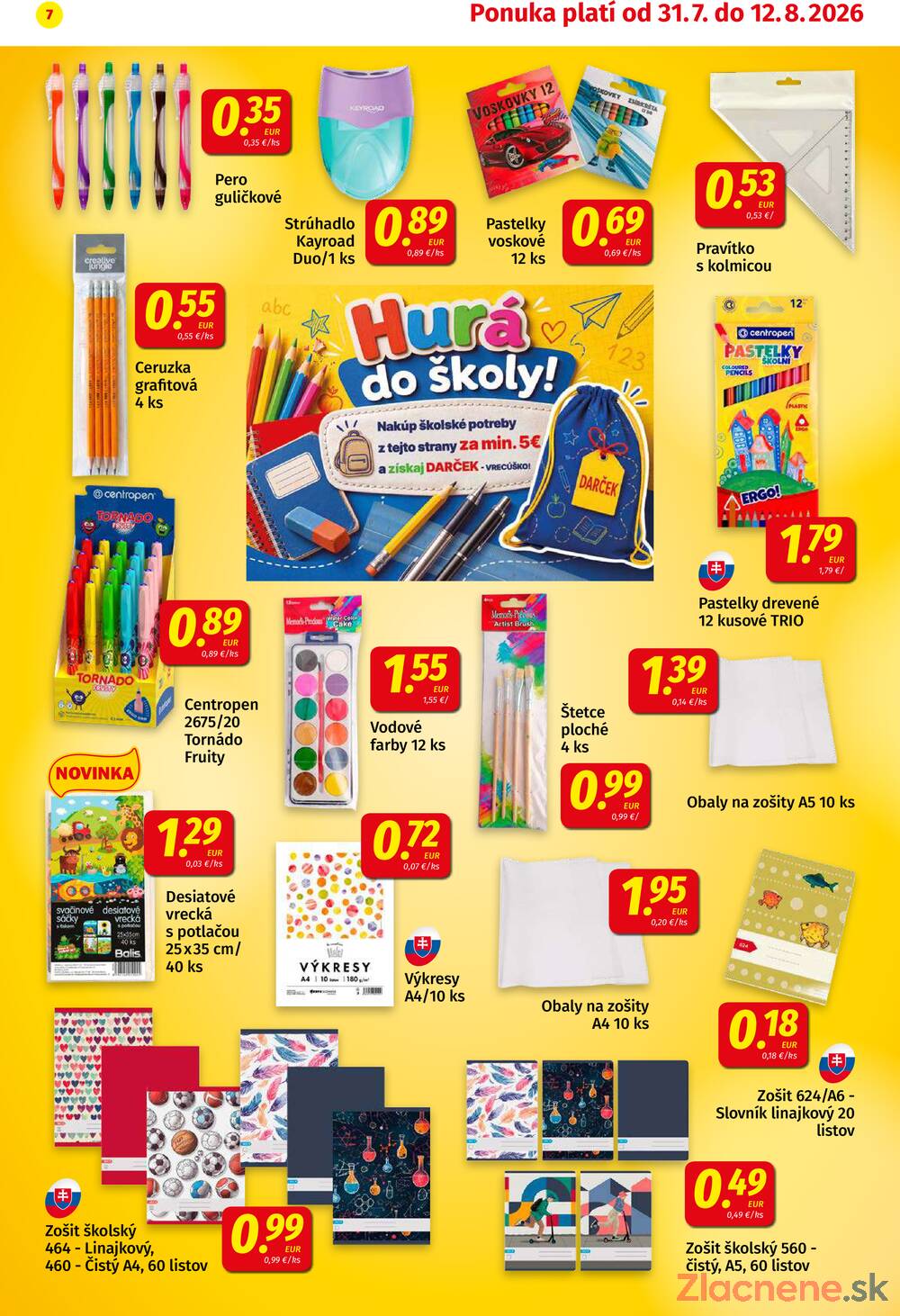 Leták KORUNA - KORUNA do 12.8. - strana 7